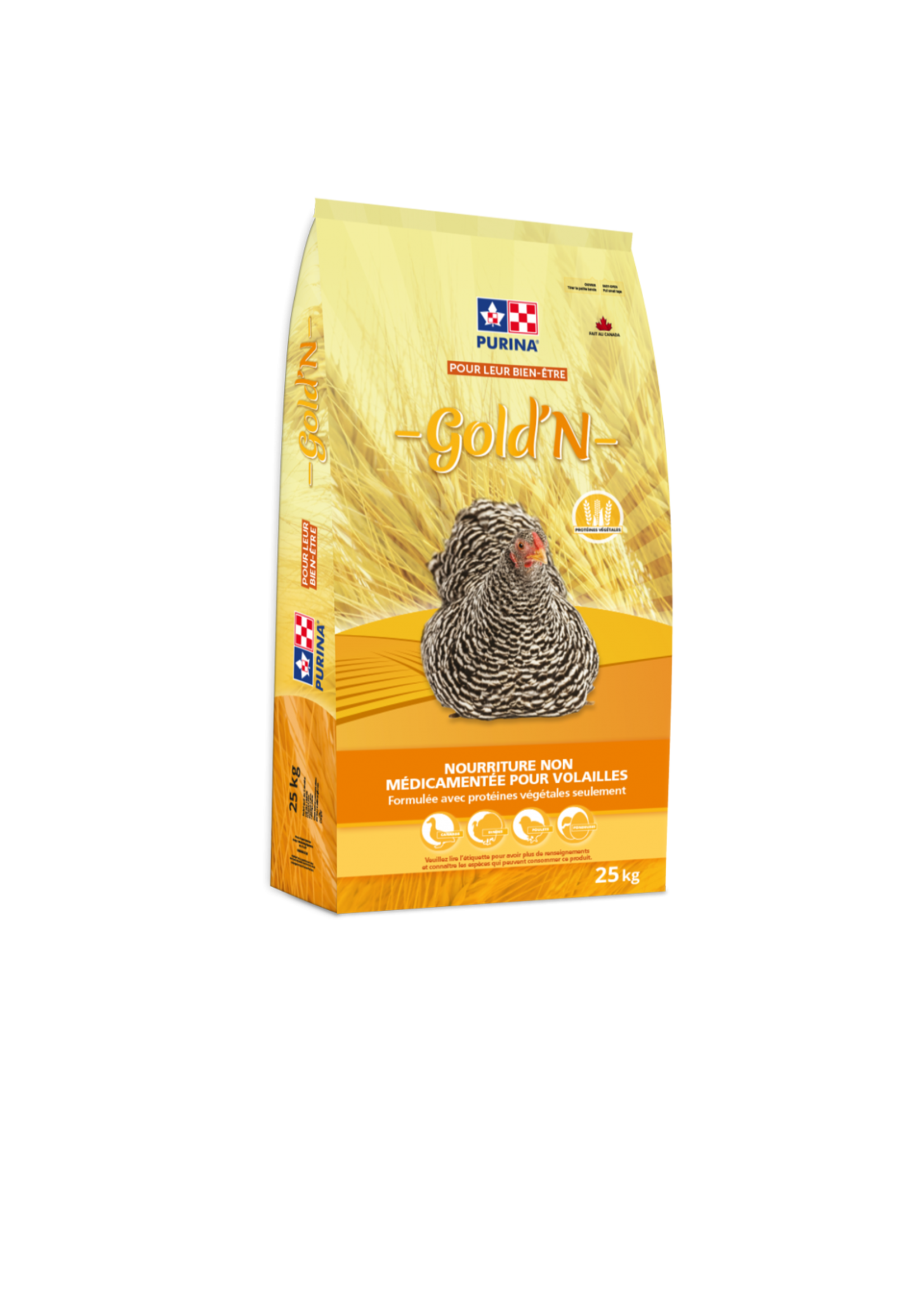 PURINA PURINA GOLD'N DEVELOPPEMENT CROISSANCE PLUS ( CONCASSE )  25KG