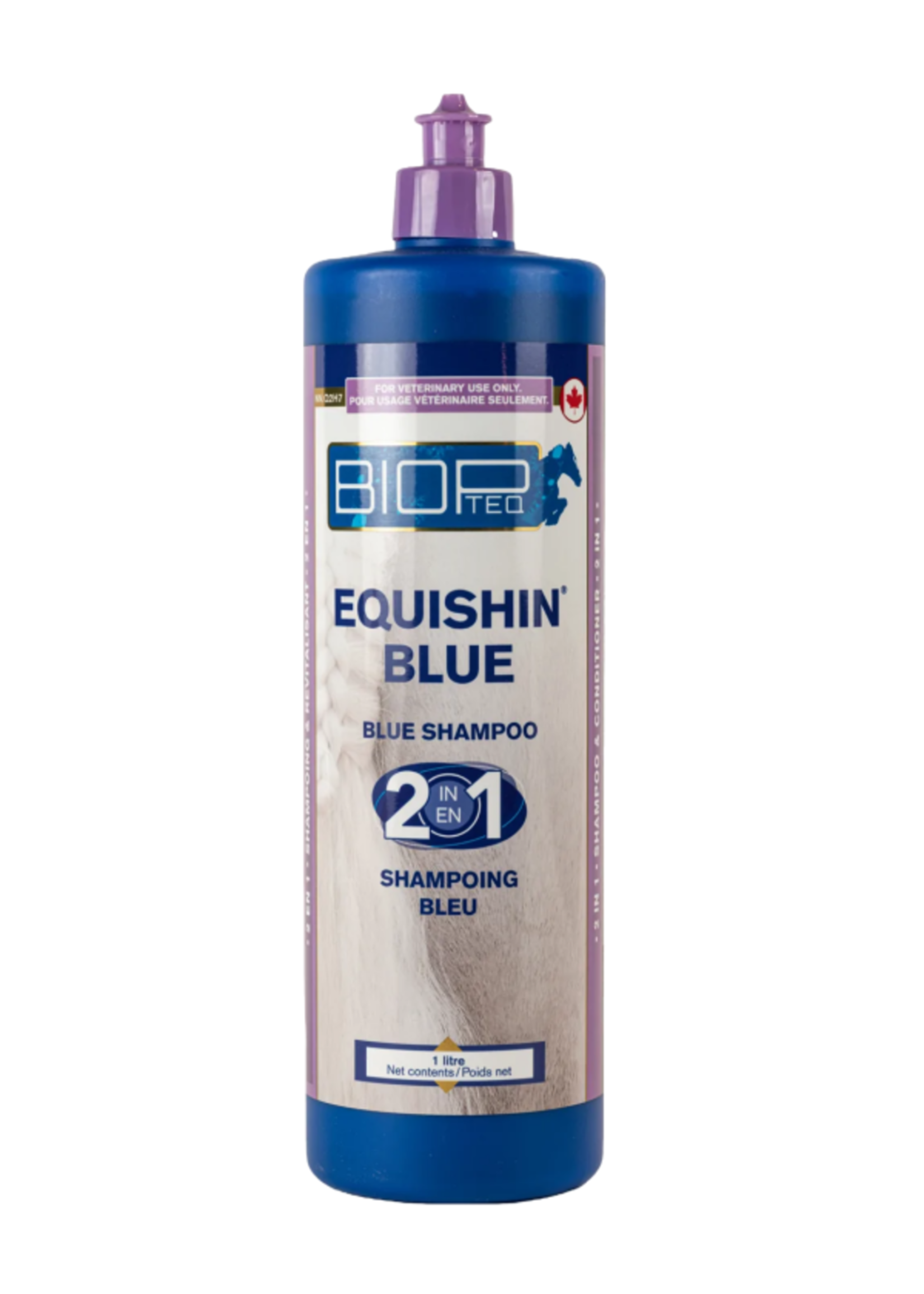 BIOPTEQ BIOPTEQ EQUISHIN SHAMPOOING BLEU 1 L