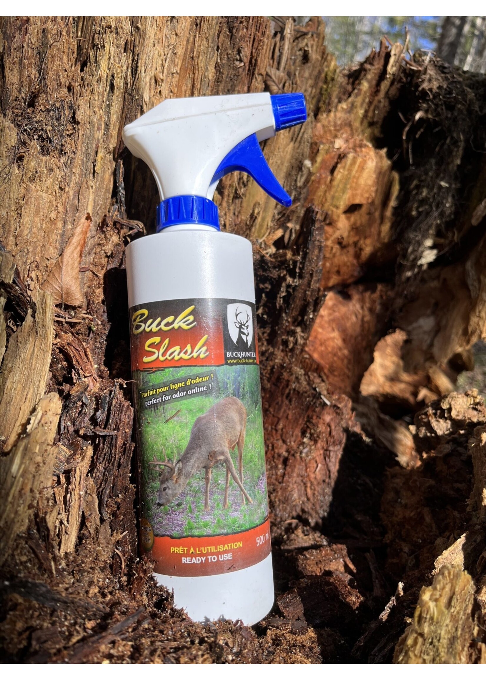 BUCK HUNTER BUCK HUNTER BUCK SLASH ODEUR URINE CHEVREUIL 500 ML