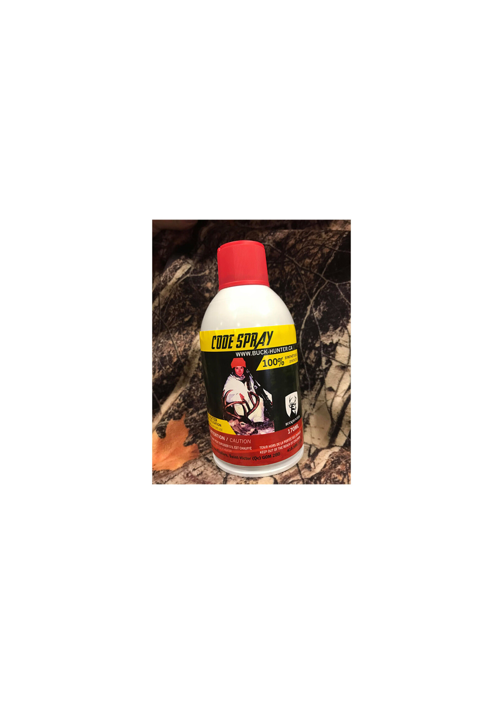 BUCK HUNTER BUCK HUNTER CODE SPRAY CHEVREUIL 200 ML