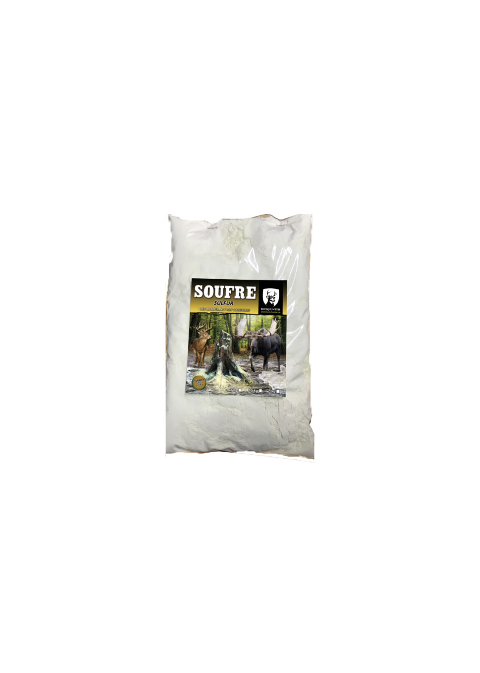BUCK HUNTER BUCK HUNTER SOUFRE CHEVREUIL/ORIGNAL 2 KG