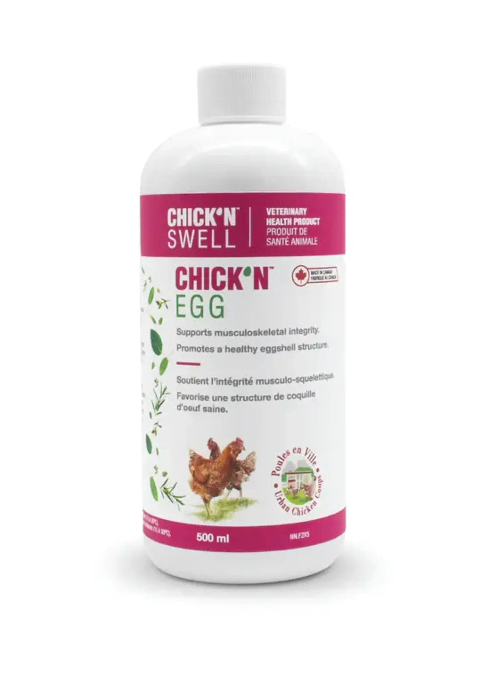 CHICK'N SWELL CHICKN EGG / CALCIUM 500ML