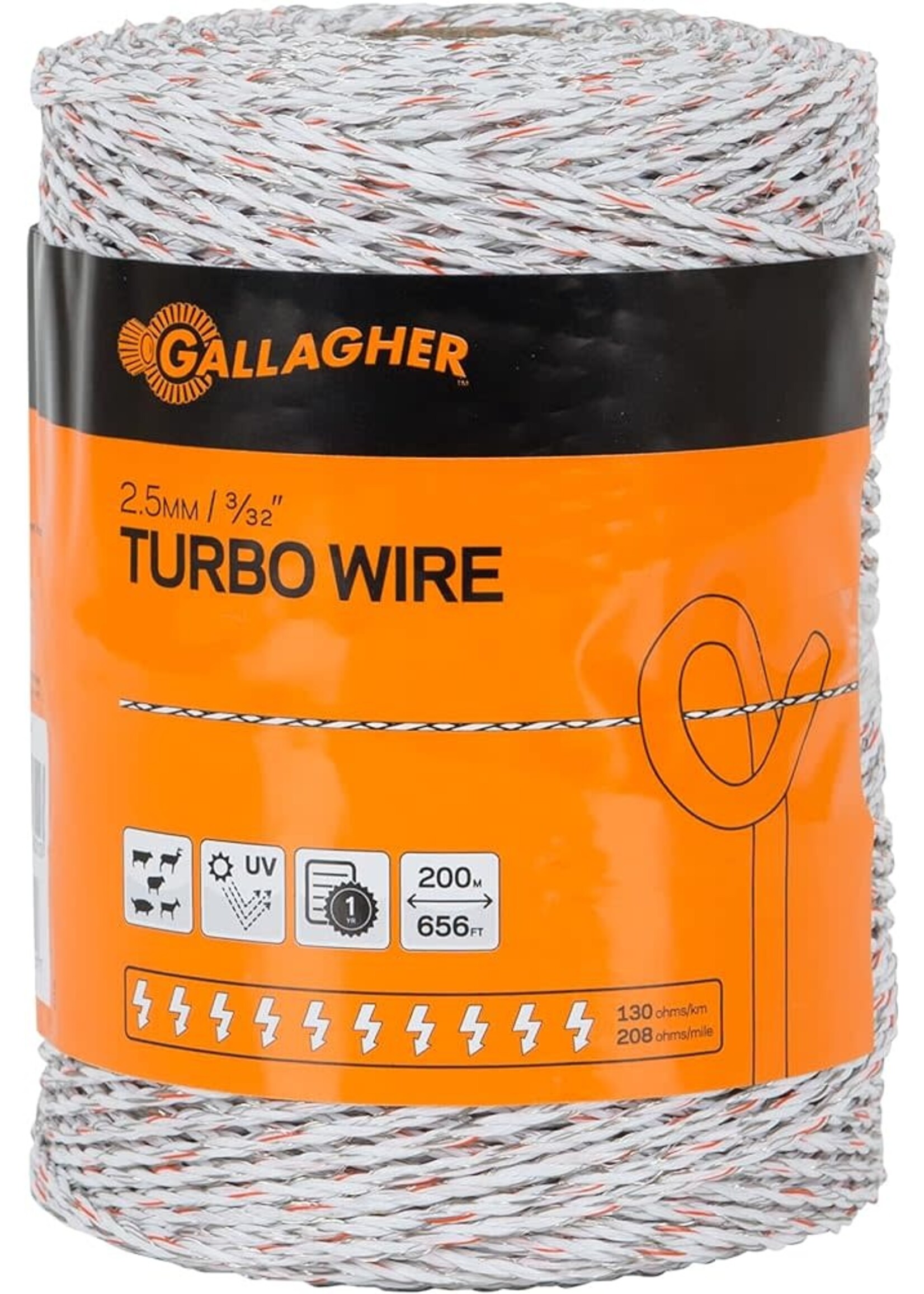 GALLAGHER GALLAGHER CORDE TURBO BLANC 1312'