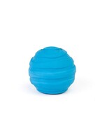 BUD'Z BUD'Z JOUET EN LATEX AVEC "SQUEAKER" POUR CHIEN - MINI BALLE BLEU 1.9"