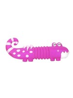 BUD'Z BUD'Z JOUET EN LATEX ''SQUEAKER'' POUR CHIEN - LEZARD ROSE 8"