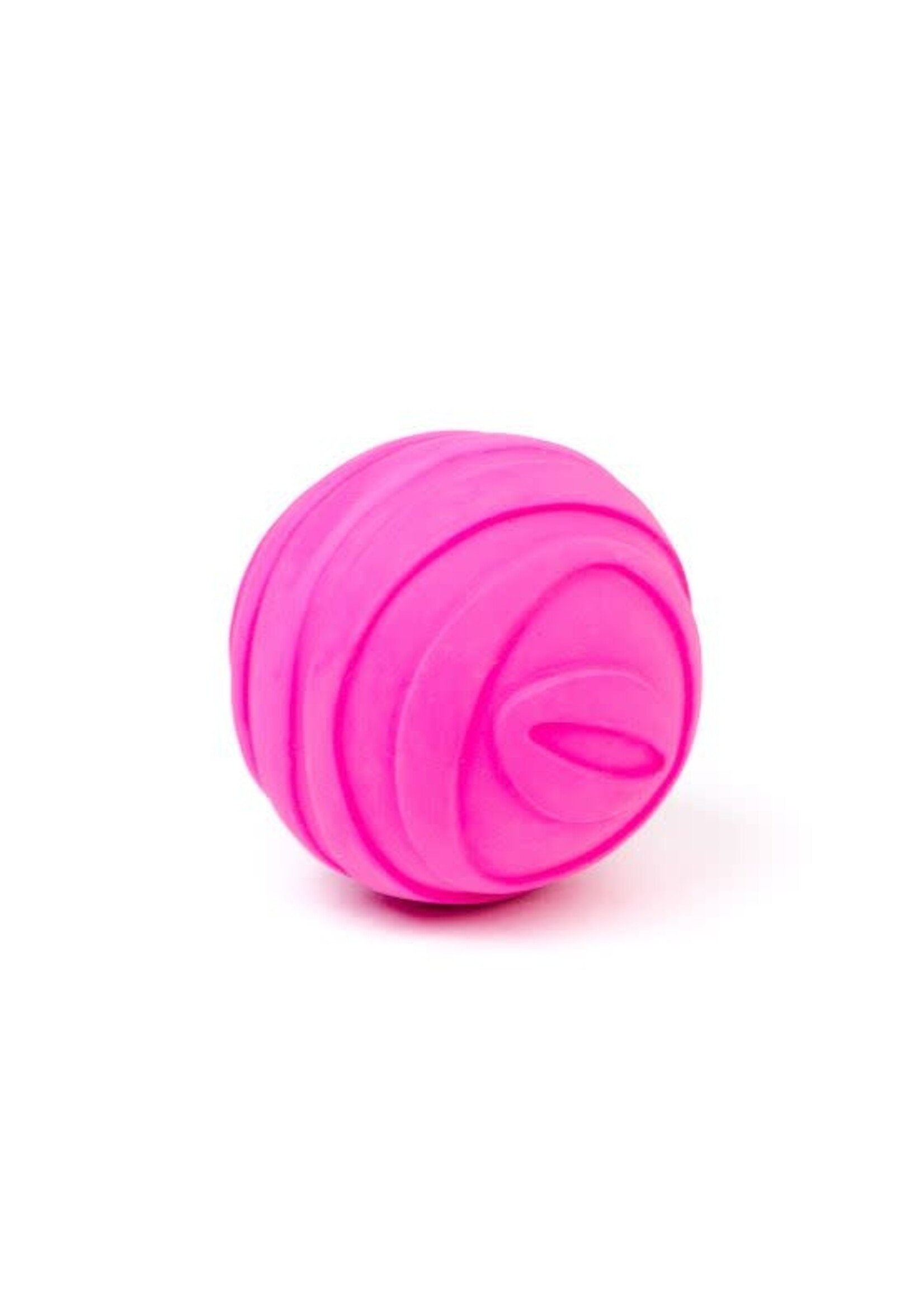 BUD'Z BUD'Z JOUET EN LATEX ''SQUEAKER'' POUR CHIEN - BALLE MAUVE 2.6"