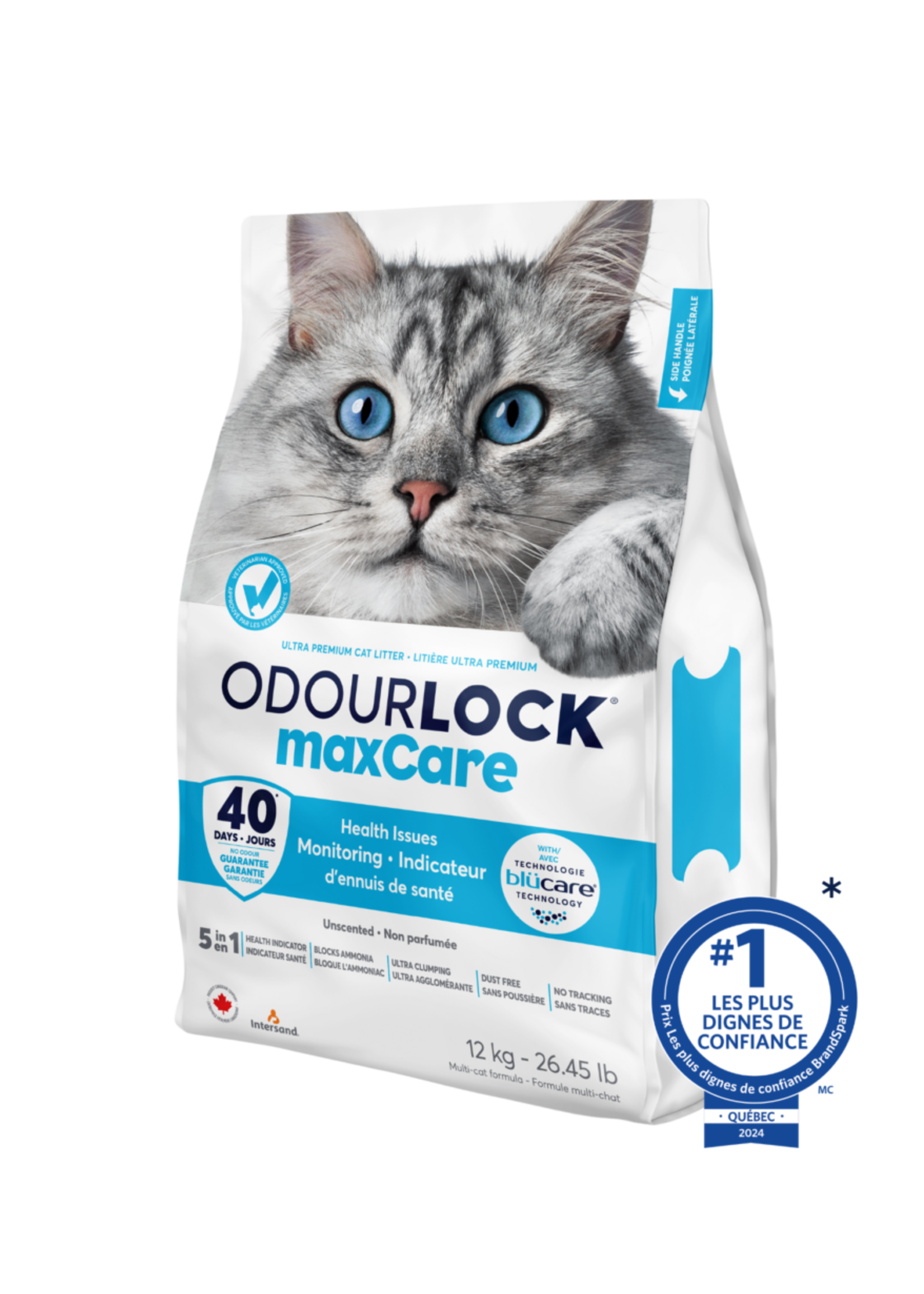 INTERSAND INTERSAND LITIERE ODOUR LOCK MAXCARE 12KG