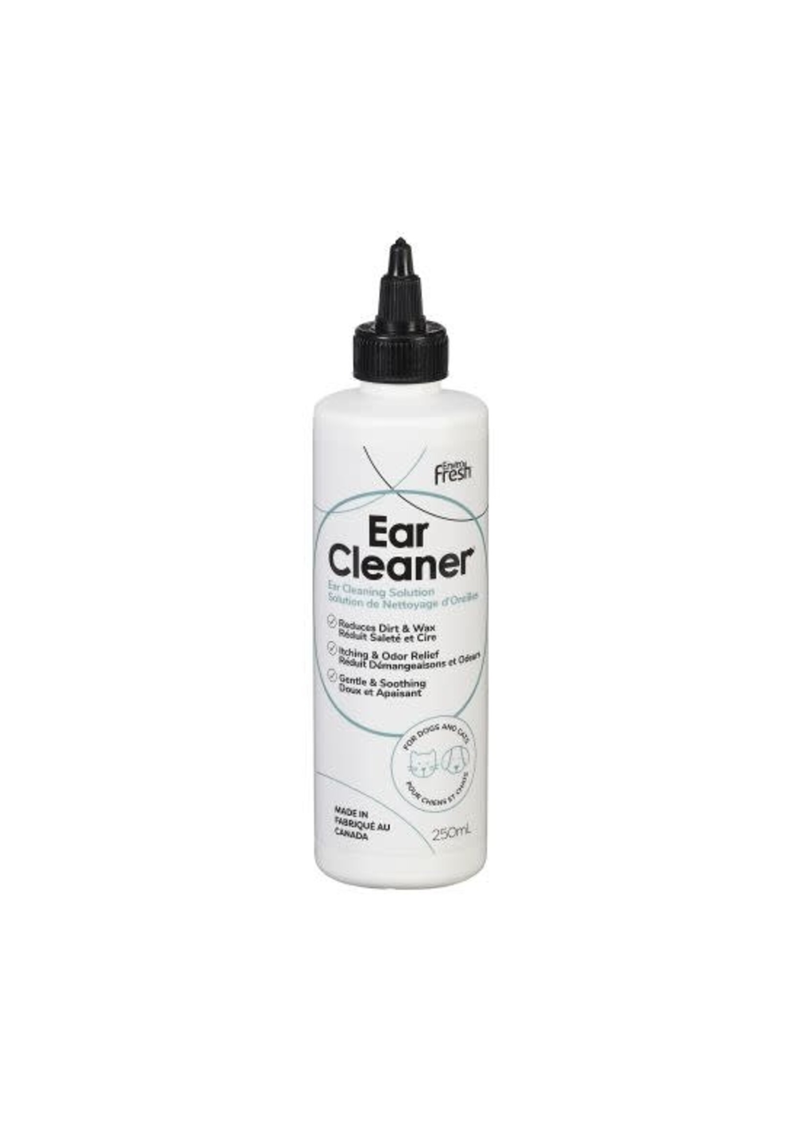 ENVIROFRESH NETTOYANT OREILLES CHIEN ET CHAT 250 ML