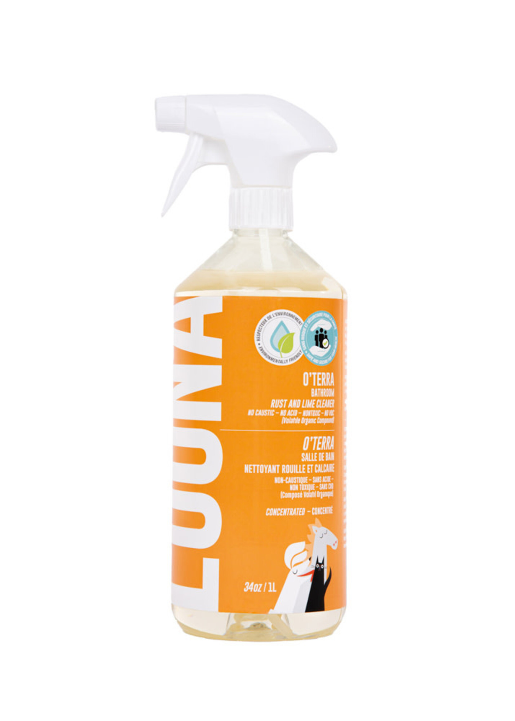 LOONA LOONA NETTOYANT ROUILLE ET CALCAIRE 1 LITRE