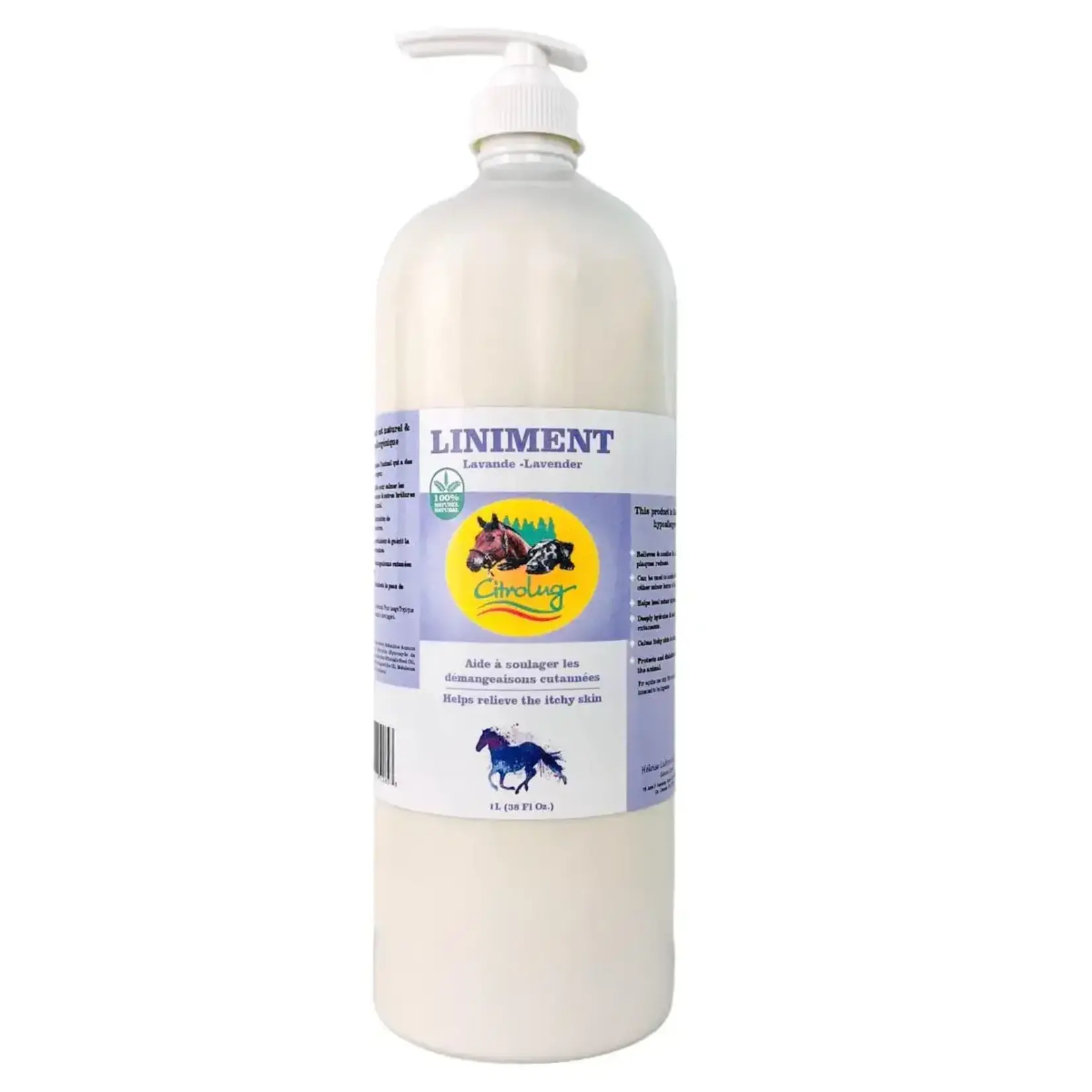 CITROBUG CITROBUG LINIMENT POUR CHEVAL 1 LITRE