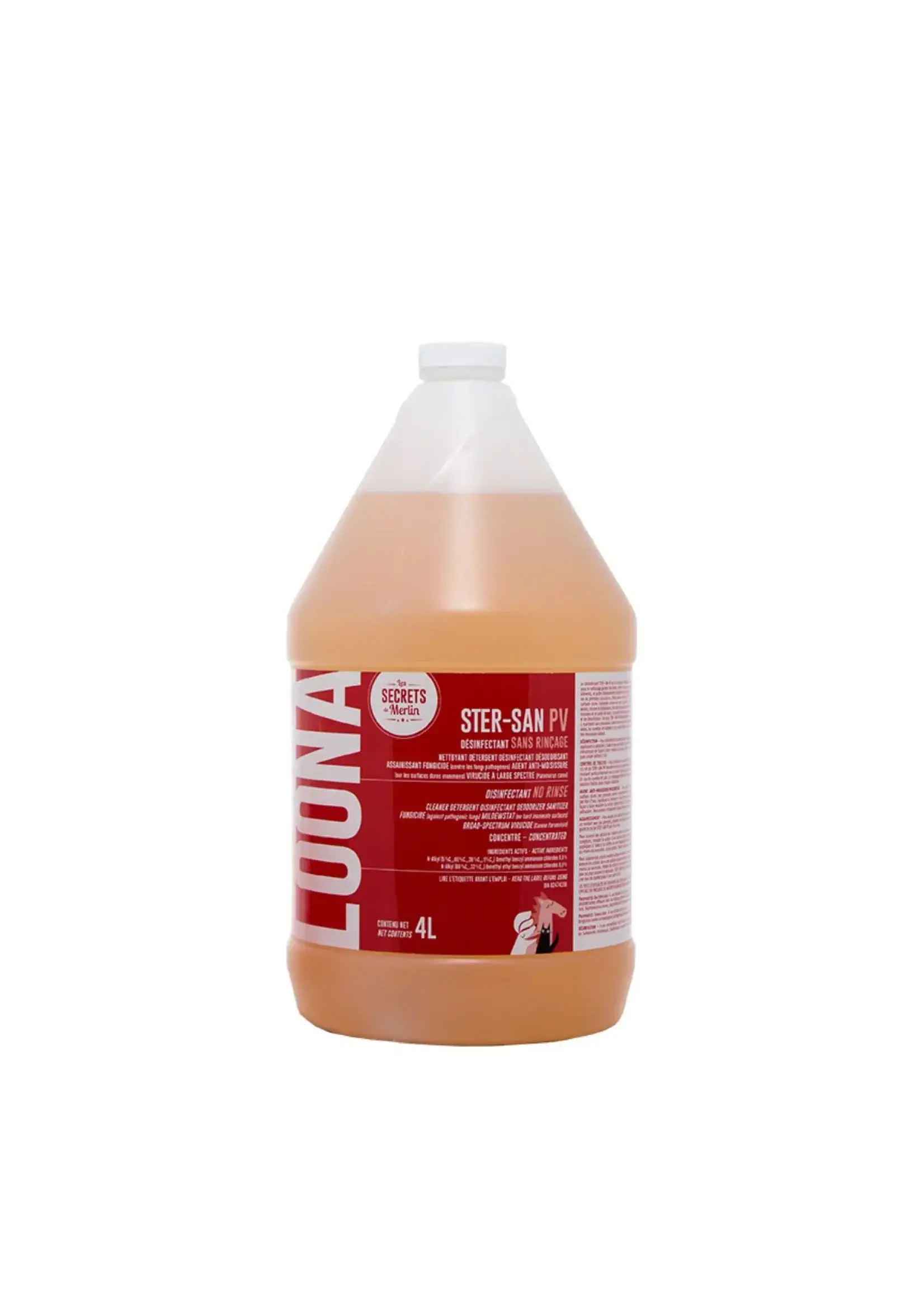 LOONA LOONA STER-SAN DESINFECTANT CONCENTRE 4 LITRES