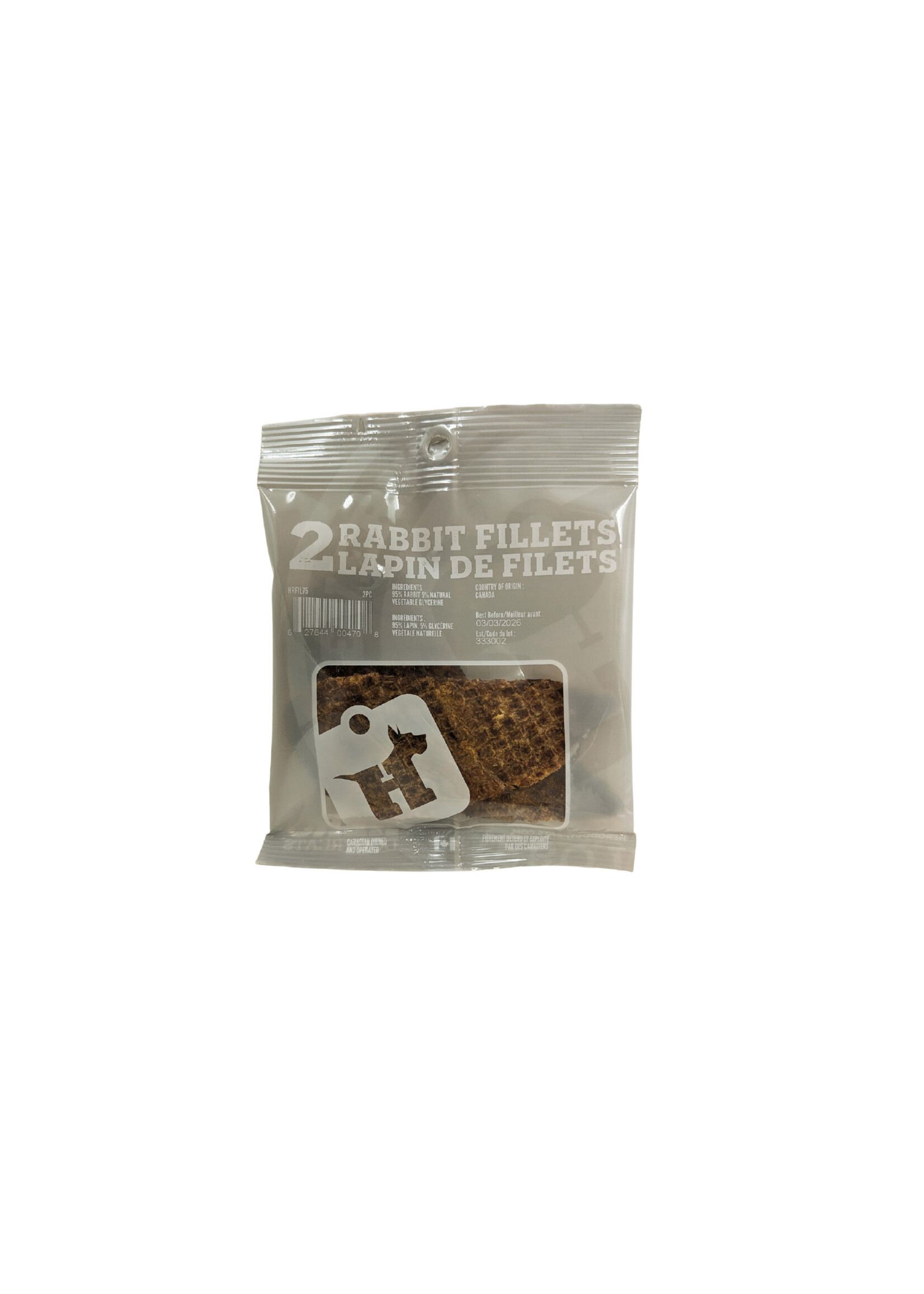 HERO FILETS DE LAPIN 2 MORCEAUX