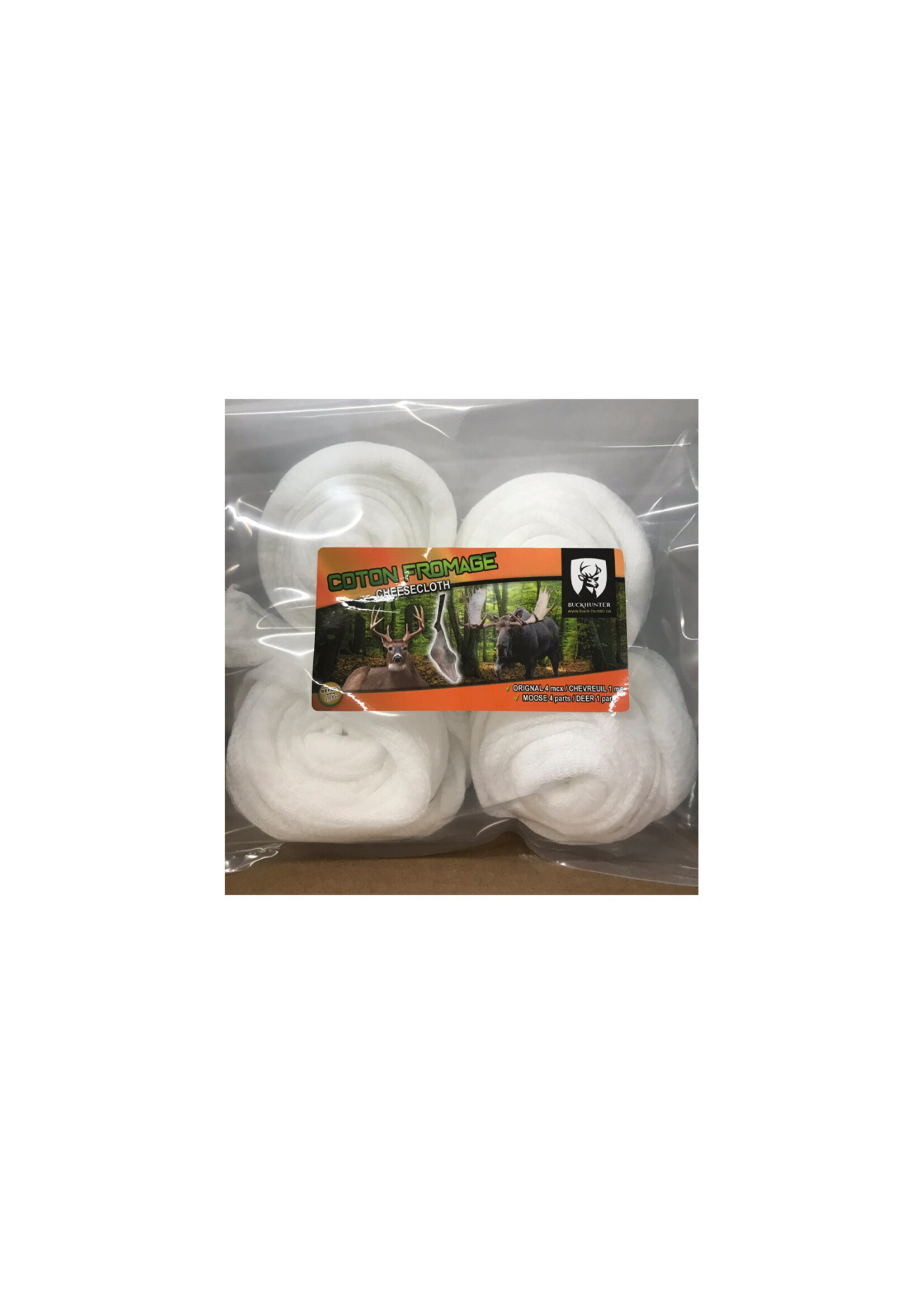 BUCK HUNTER BUCK HUNTER COTON FROMAGE ORIGNAL 4 MORCEAUX