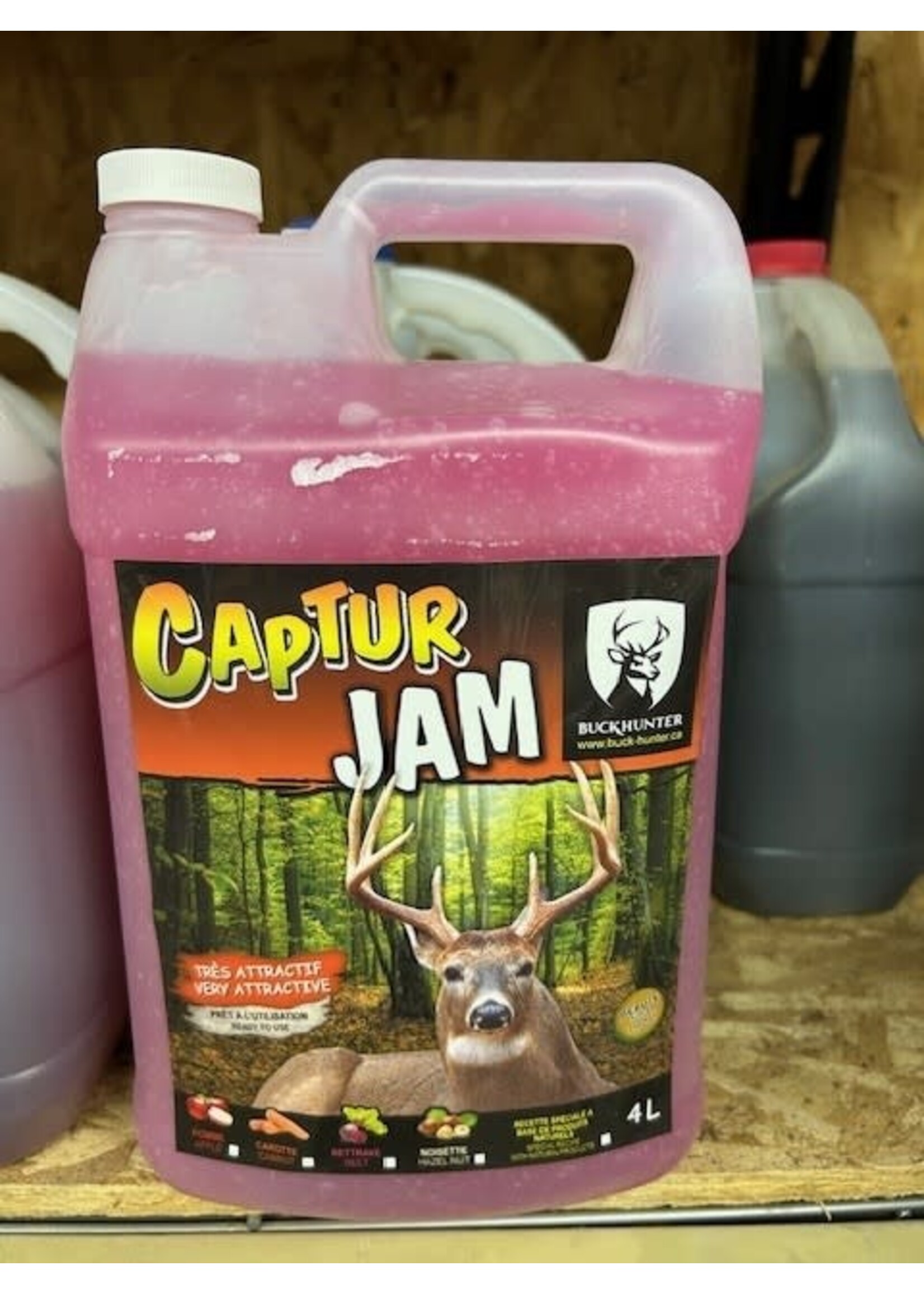 BUCK HUNTER BUCK HUNTER CAPTURE JAM POMME 4 L