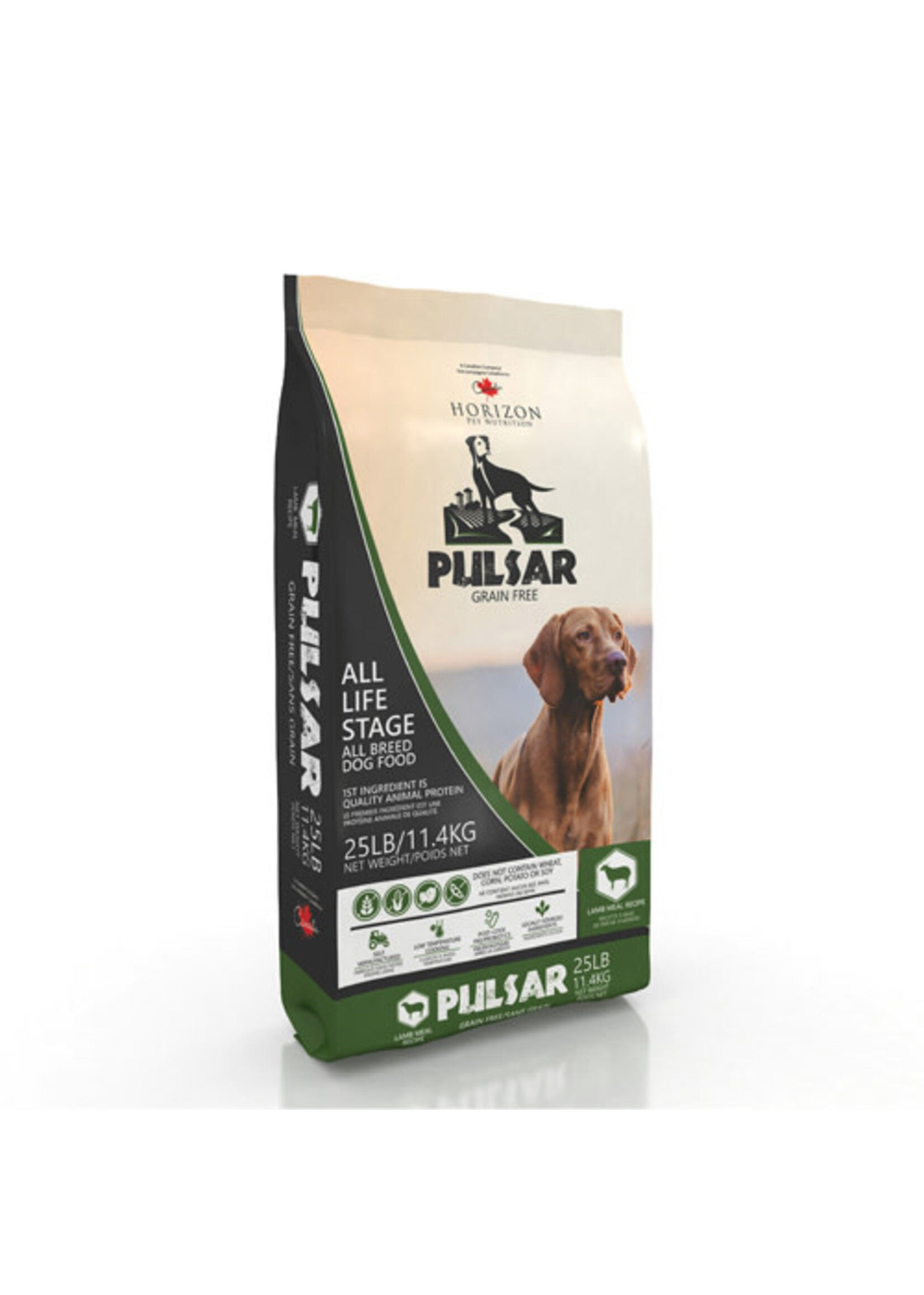 HORIZON HORIZON PULSAR CHIEN A L'AGNEAU SANS GRAINS 11.4KG