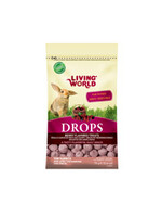 LIVING WORLD LIVING WORLD RÉGAL DROP AU PETITS FRUITS POUR LAPIN 75 G