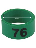 RANCH CUNICOLE BAGUE POULE A NUMERO 11/16''