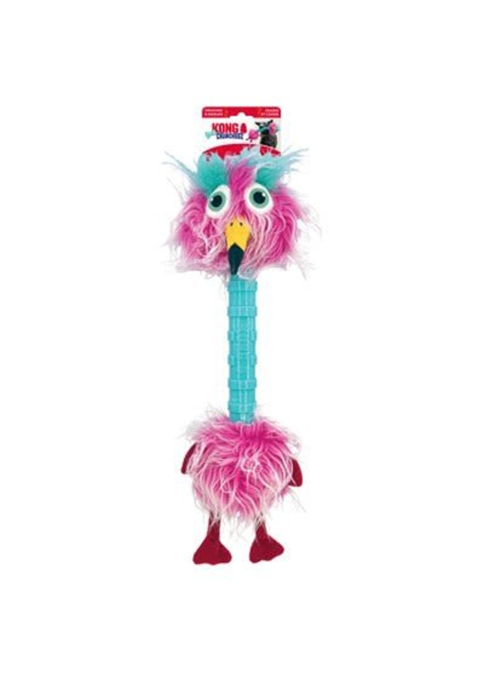 KONG KONG CRUNCHEEZ STRETCH OISEAU ASSORTIE TRES GRAND