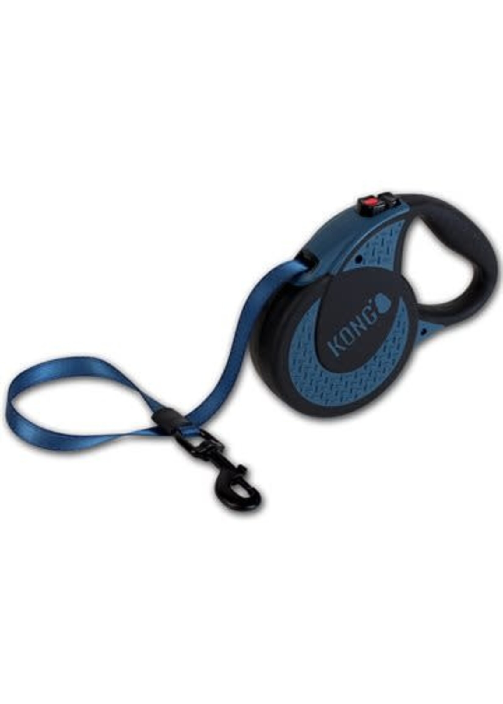 KONG KONG LAISSE RETRACTABLE RUBAN X-LARGE BLEU 5M JUSQU'A 70KG