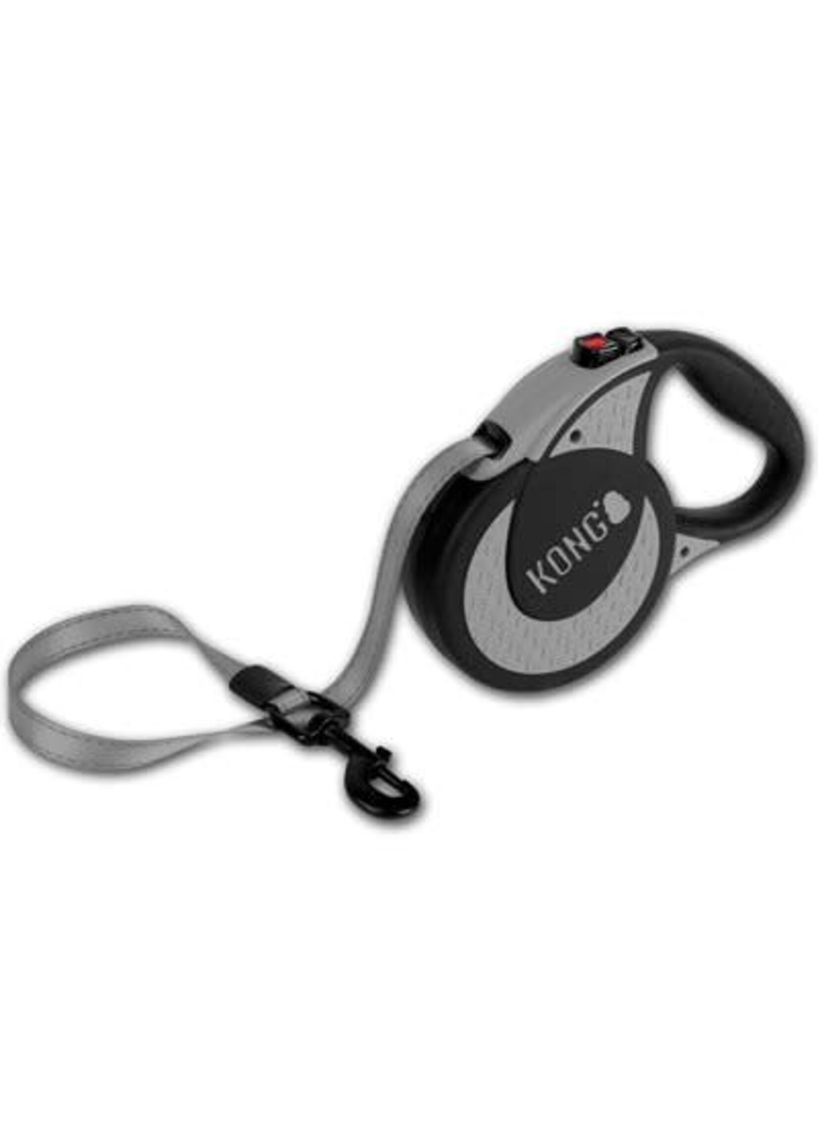 KONG KONG LAISSE RETRACTABLE RUBAN X-LARGE GRIS 5M JUSQU'A 70KG