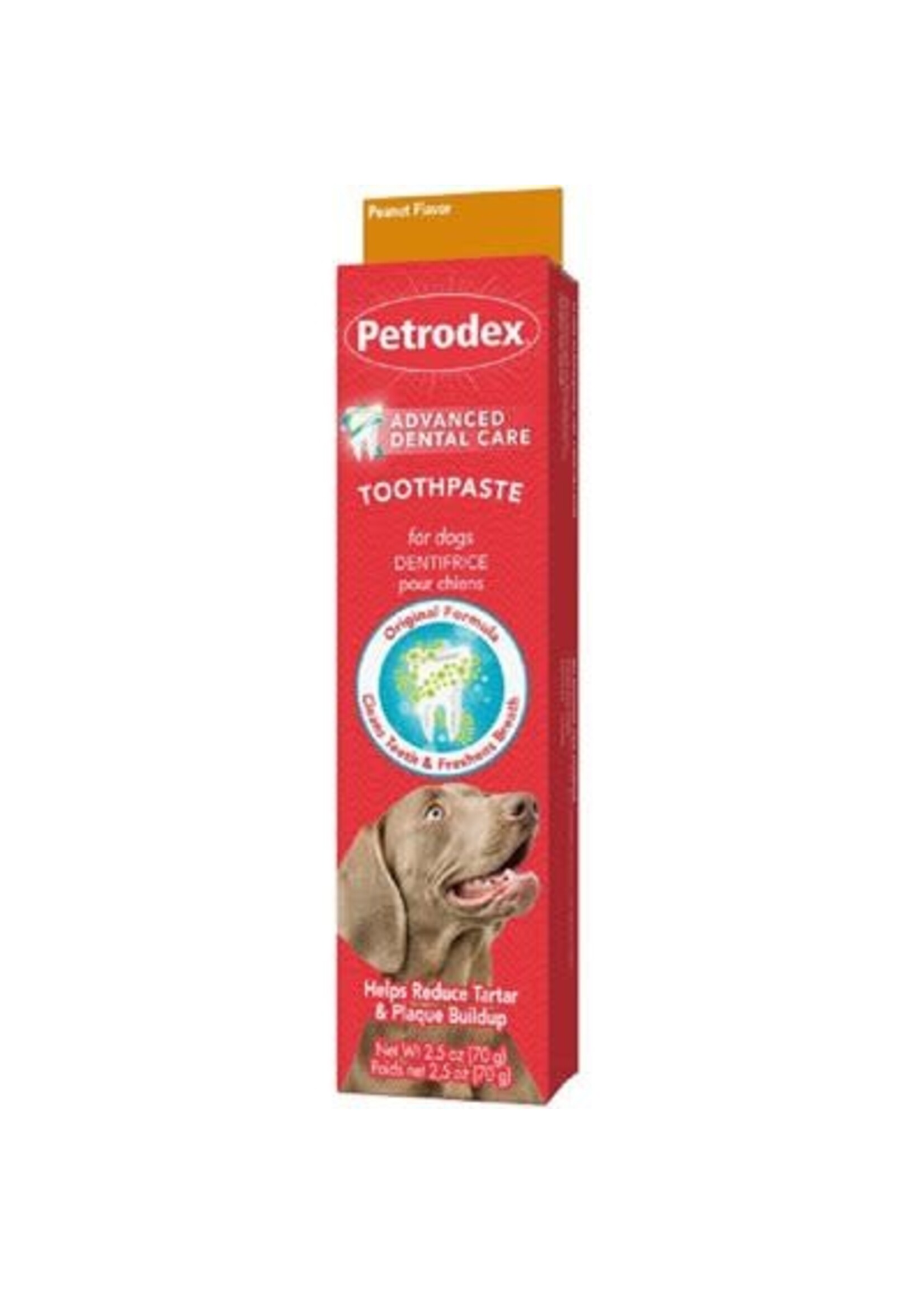 PATE A DENT POUR CHIEN SAVEUR D'ARACHIDE 70G