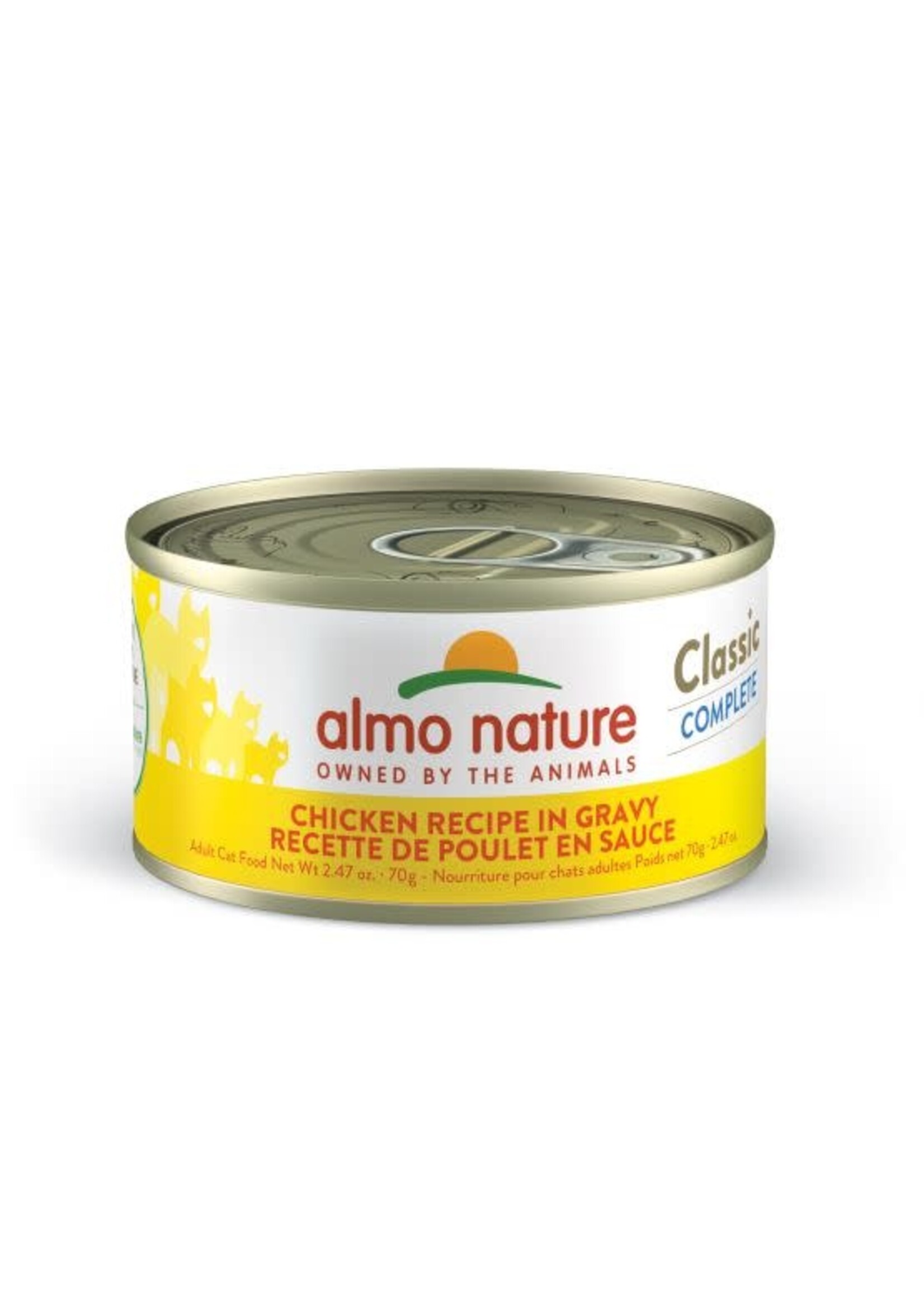 ALMO NATURE ALMO CLASSIC COMPLETE CHAT 70G POULET EN SAUCE