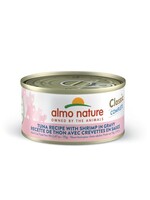 ALMO NATURE ALMO CLASSIC COMPLETE CHAT 70G THON/CREVETTE EN SAUCE