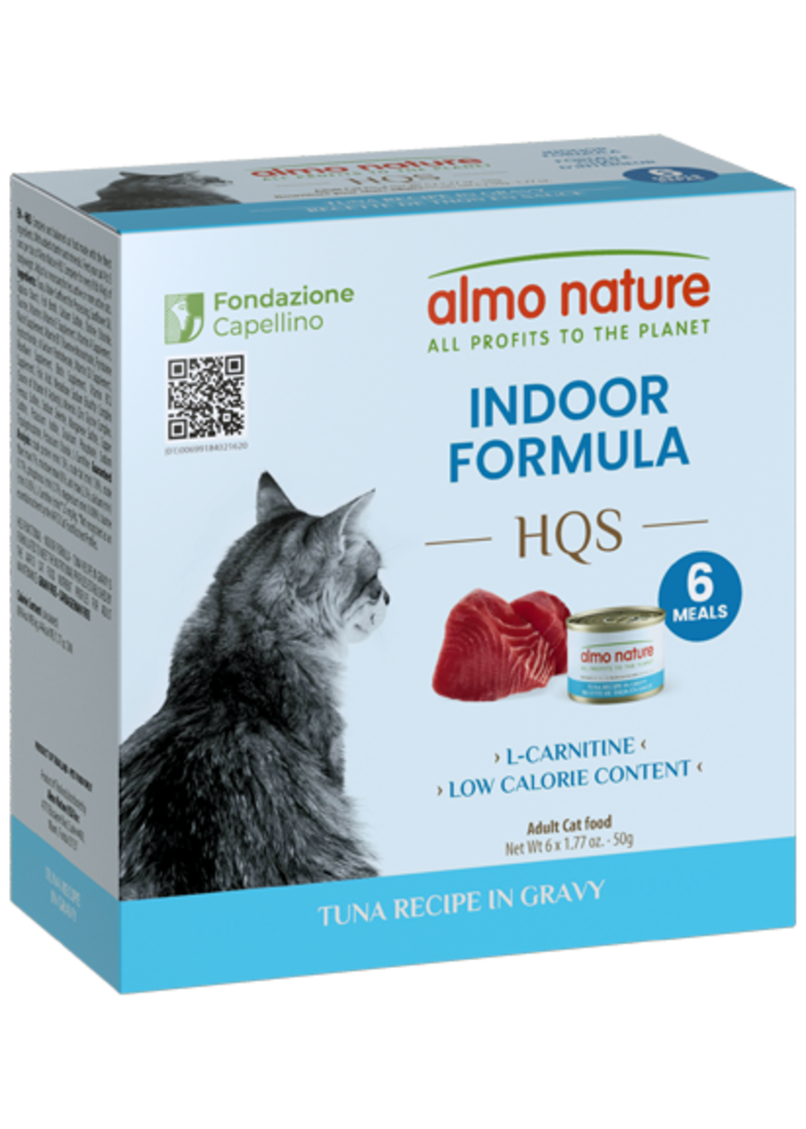 ALMO NATURE ALMO NATURE HQS CHAT FORMULE  6X50G INTERIEUR THON EN SAUCE