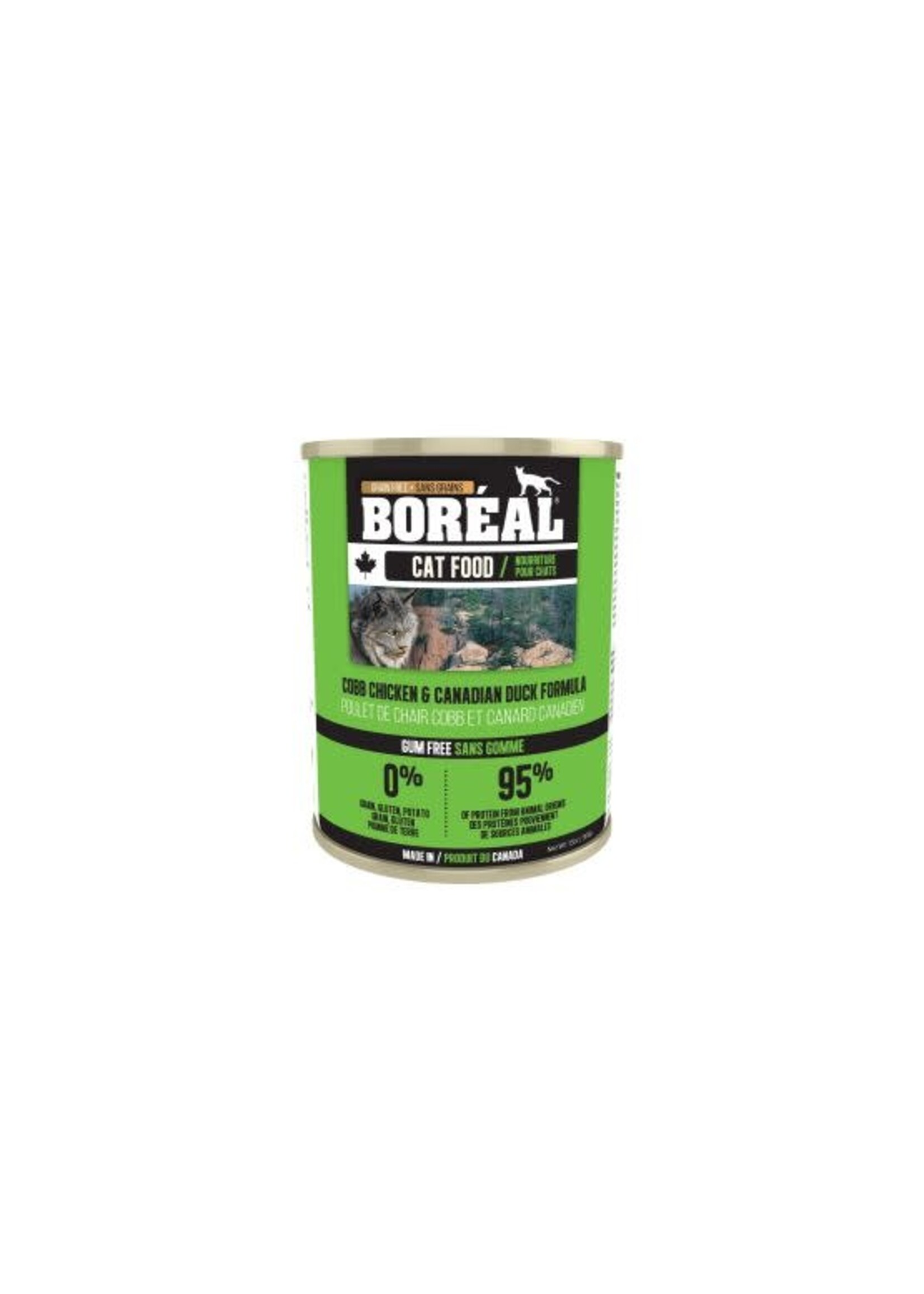 BOREAL BOREAL NOURRITURE HUMIDE CHAT POULET/COBB/CANARD 369 G