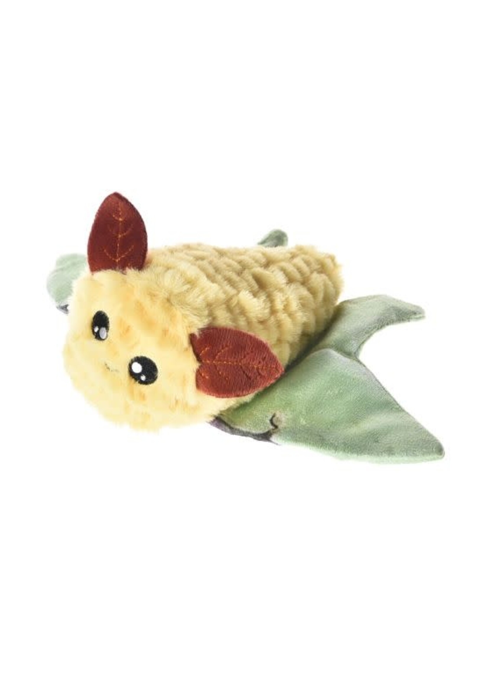 BUD'Z BUD'Z JOUET EN PELUCHE POUR CHIEN PAPILLON DE NUIT JAUNE 28 CM
