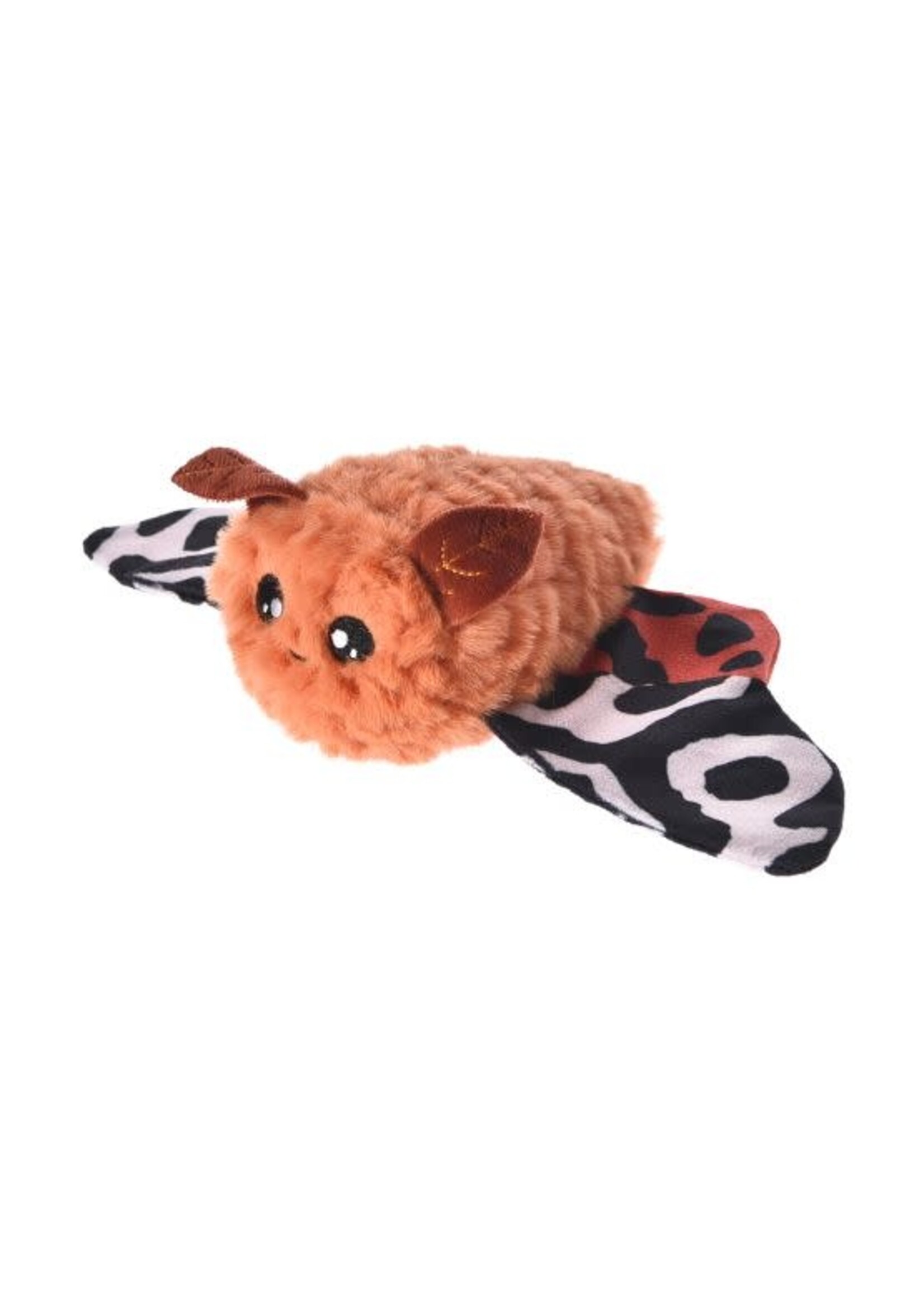 BUD'Z BUD'Z JOUET EN PELUCHE POUR CHIEN PAPILLON DE NUIT ORANGE 28 CM