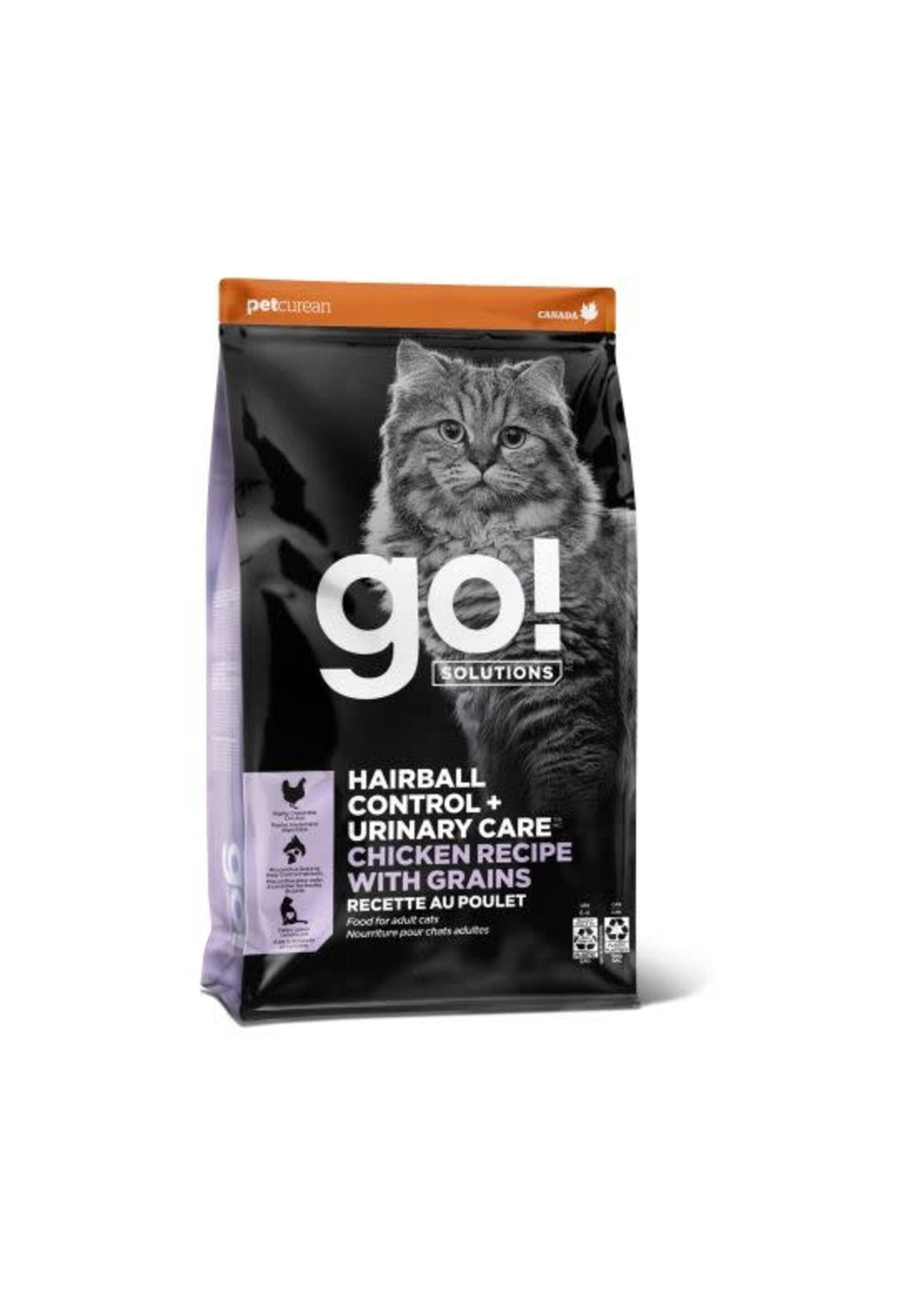 GO! SOLUTIONS GO SOLUTION CHAT POULET BOULES DE POILS ET SOINS URINAIRES