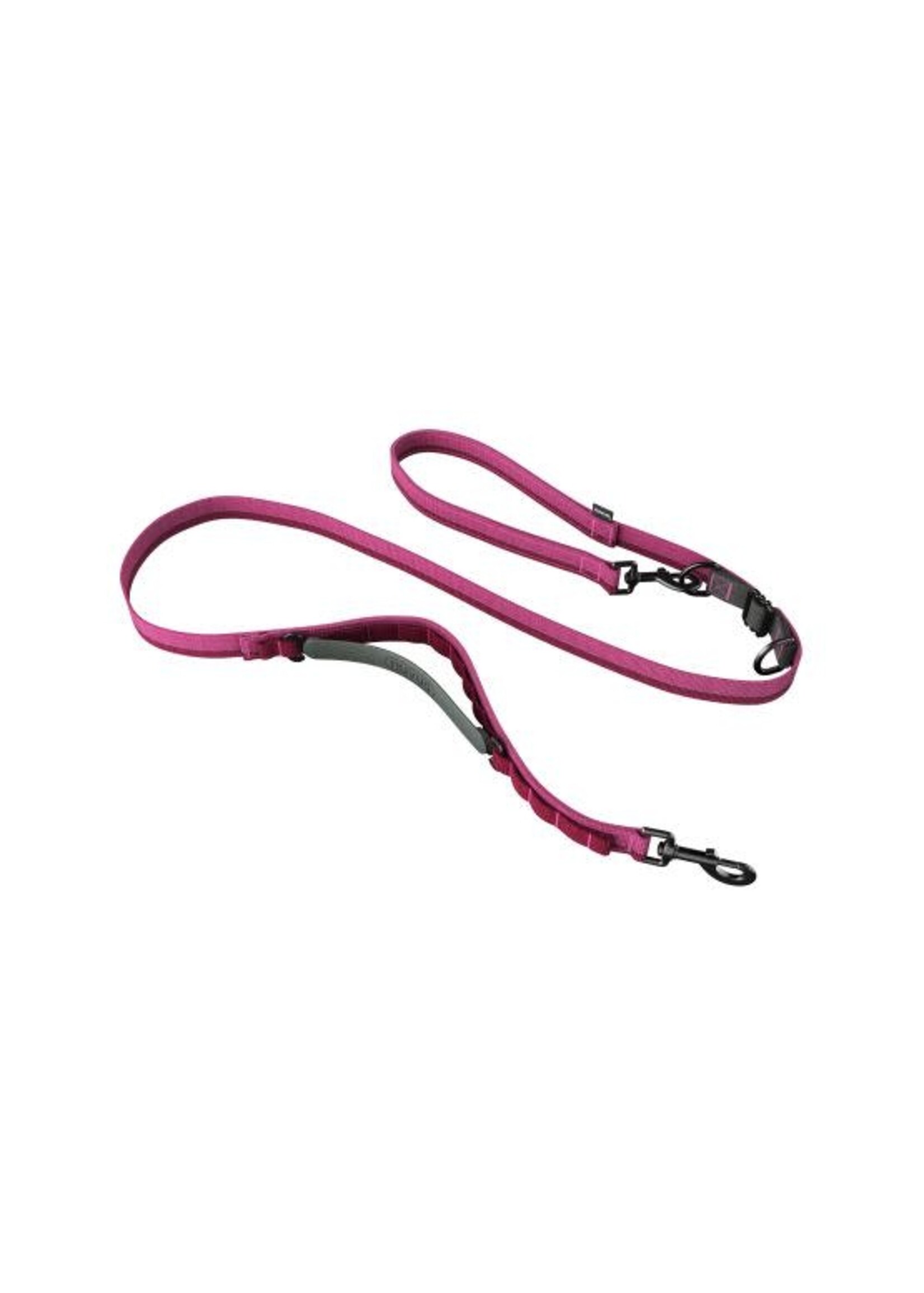 NUVUQ NUVUQ LAISSE MULTIFONCTIONNELLE POUR CHIEN ROSE FRAMBOISE