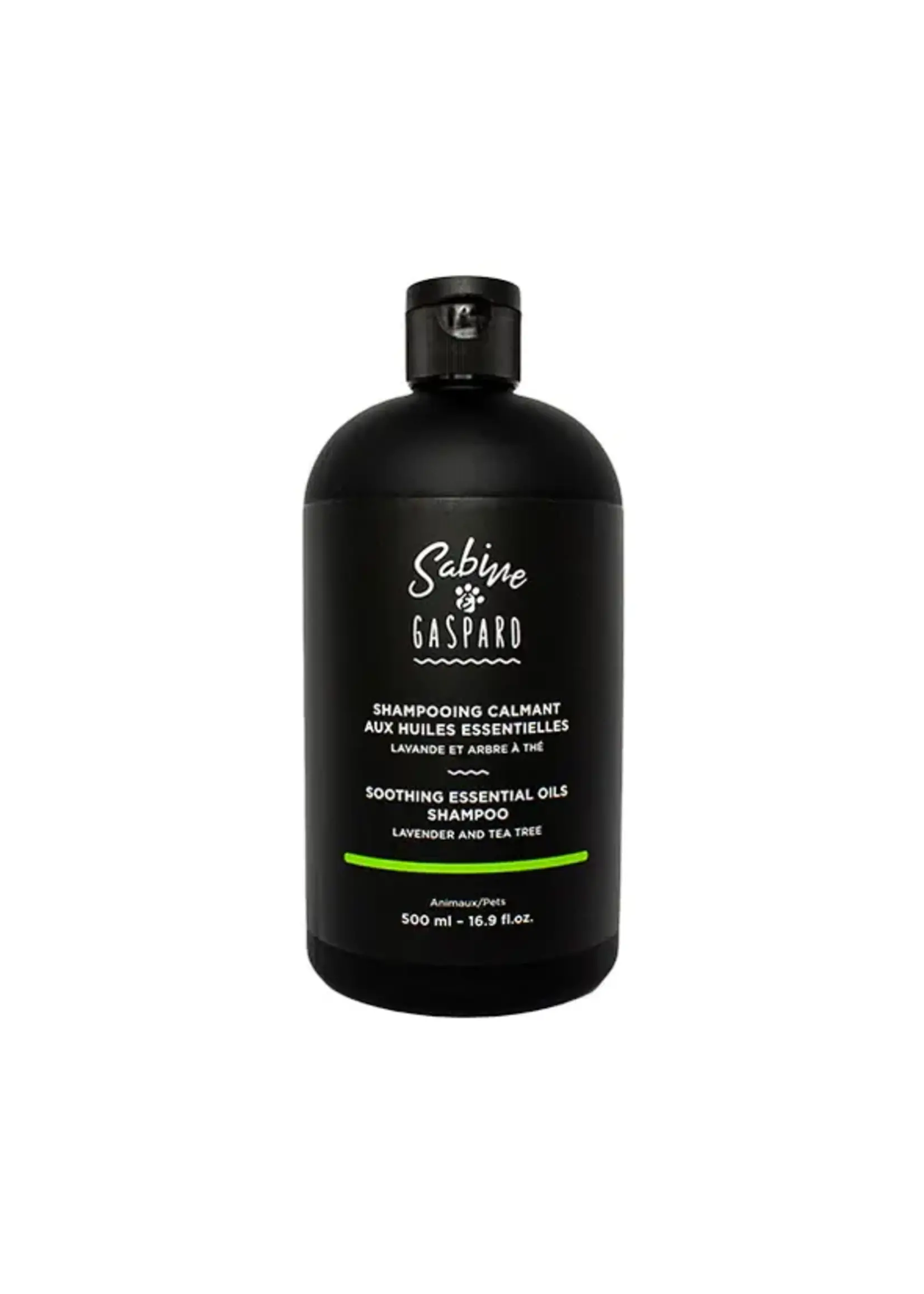 SABINE & GASPARD SABINE & GASPARD SHAMPOING CALMANT AUX HUILES ESSENTIELLES LAVANDE ET ARBRE À THÉ 500 ML