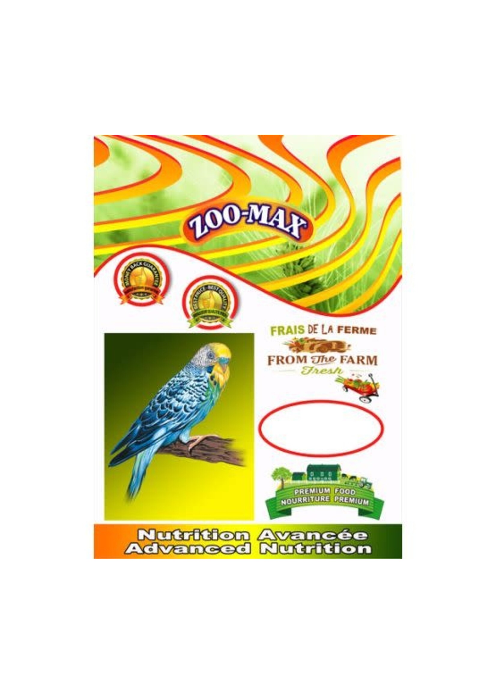 ZOO-MAX ZOOMAX ECONOMAX GRAIN PERRUCHE