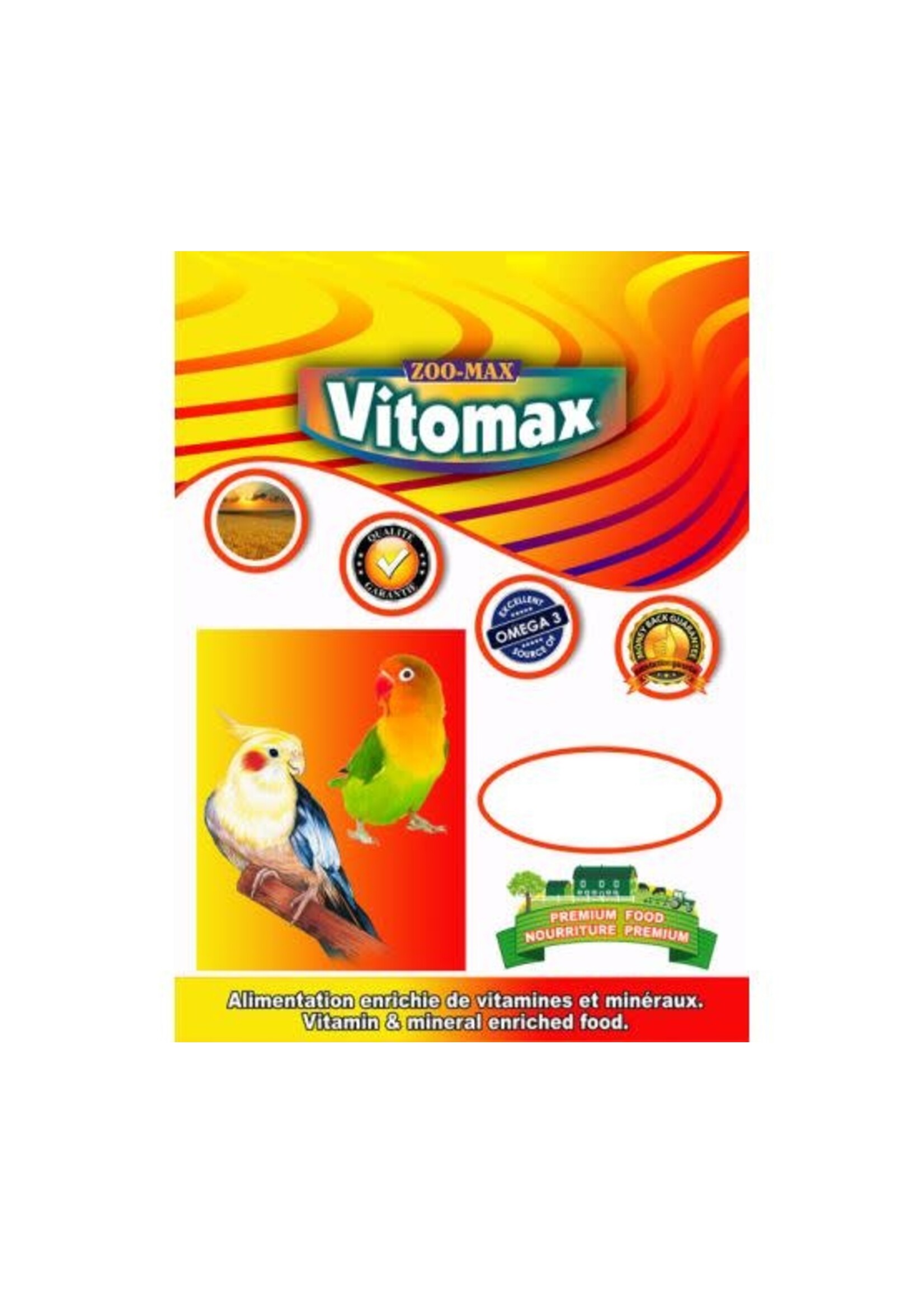 ZOO-MAX ZOOMAX VITOMAX GRAIN COCKATIEL