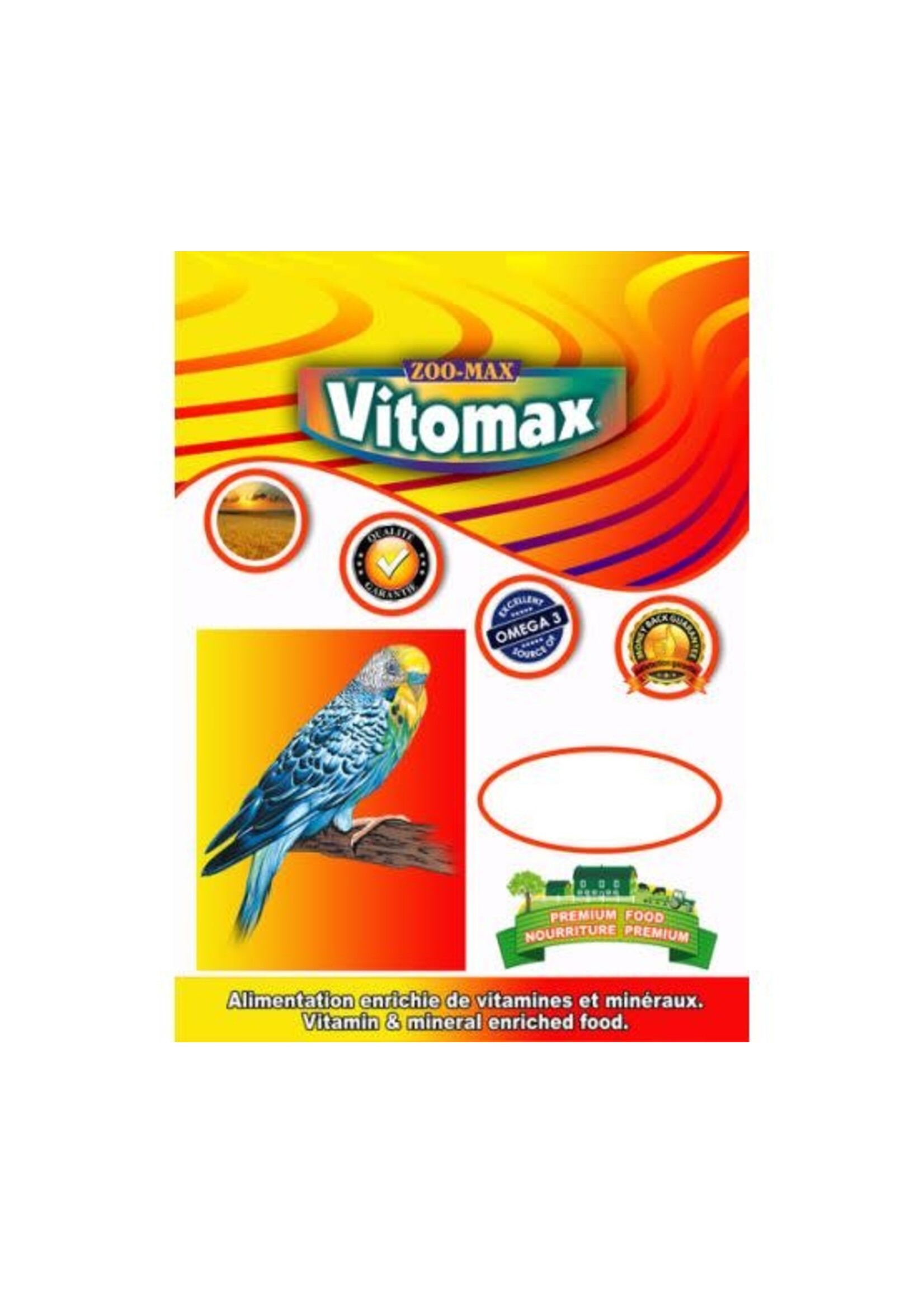 ZOO-MAX ZOOMAX VITOMAX GRAIN PERRUCHE