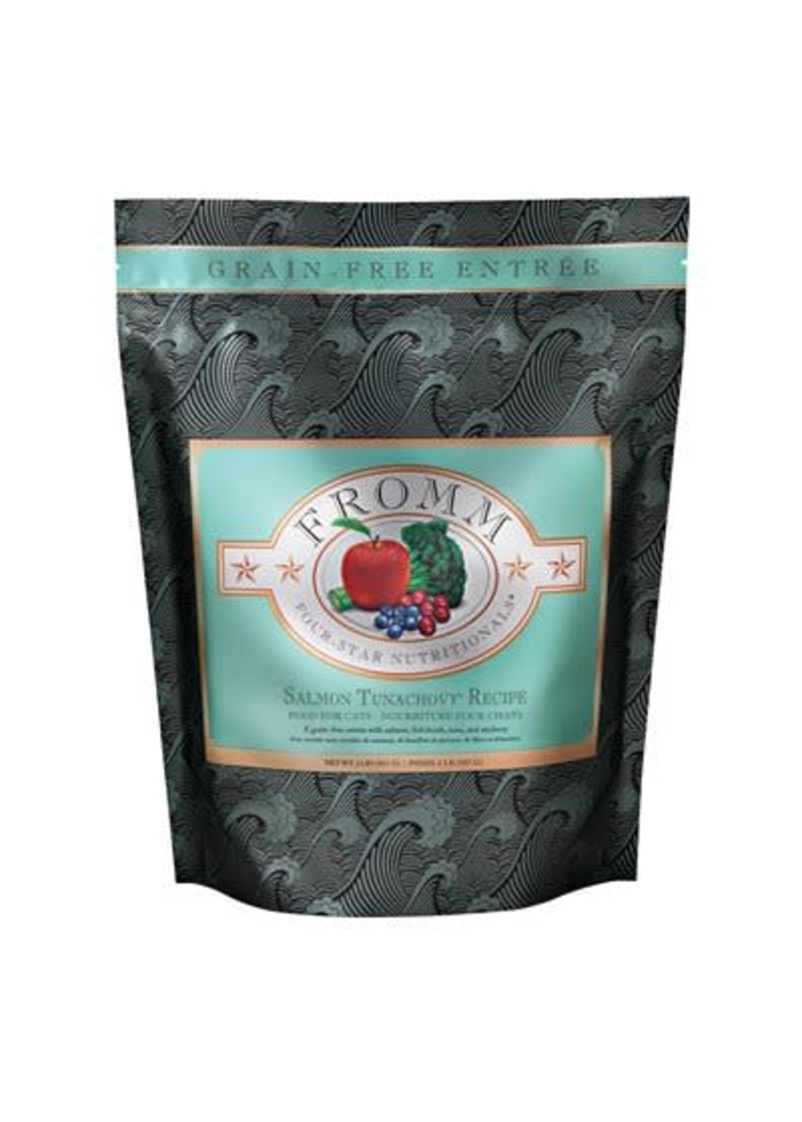 FROMM FROMM CHAT FOUR STAR SAUMON TUNACHOVY SANS GRAINS