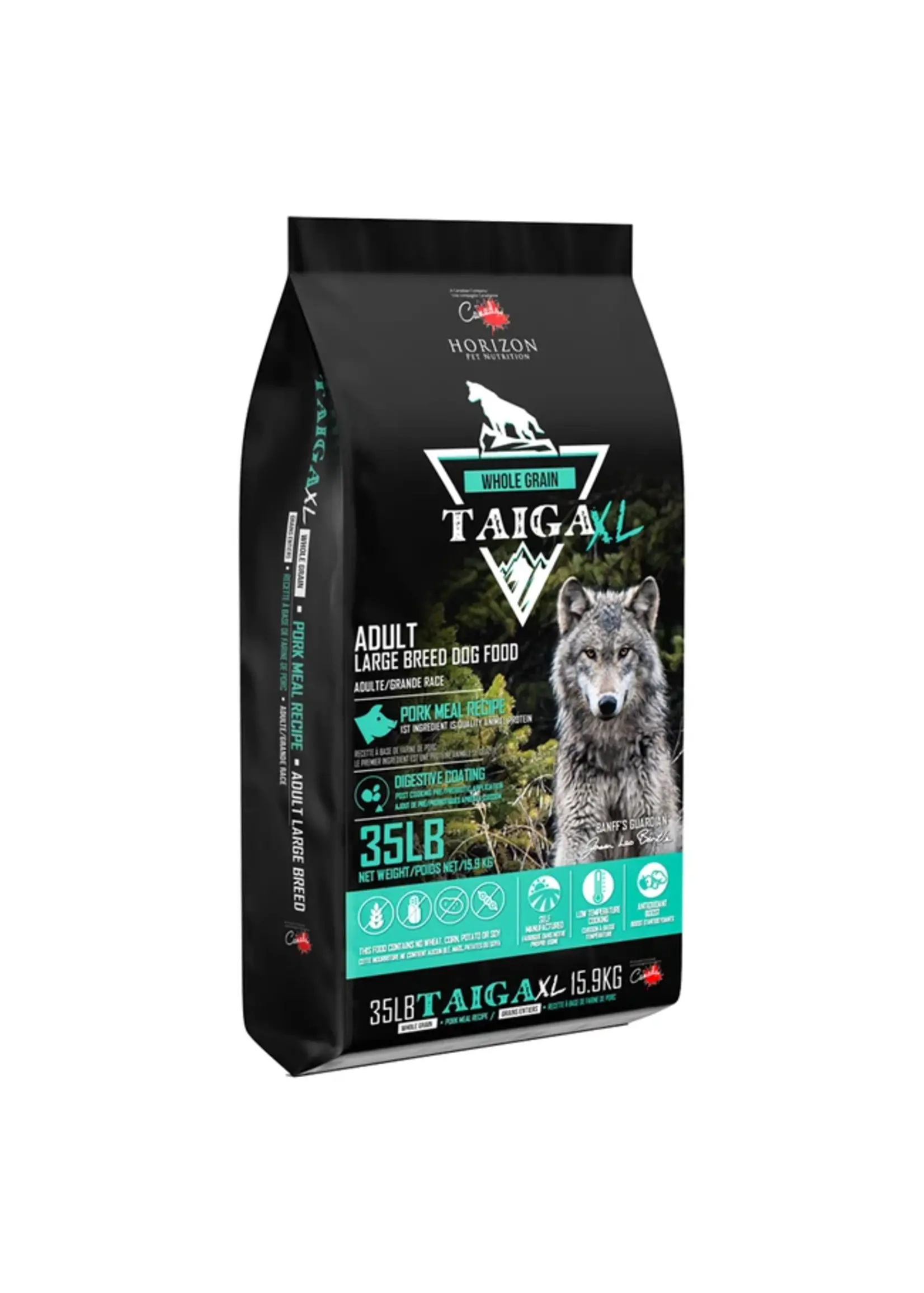 HORIZON HORIZON TAIGA POUR CHIEN AU PORC BONS GRAINS XL 15.9 KG