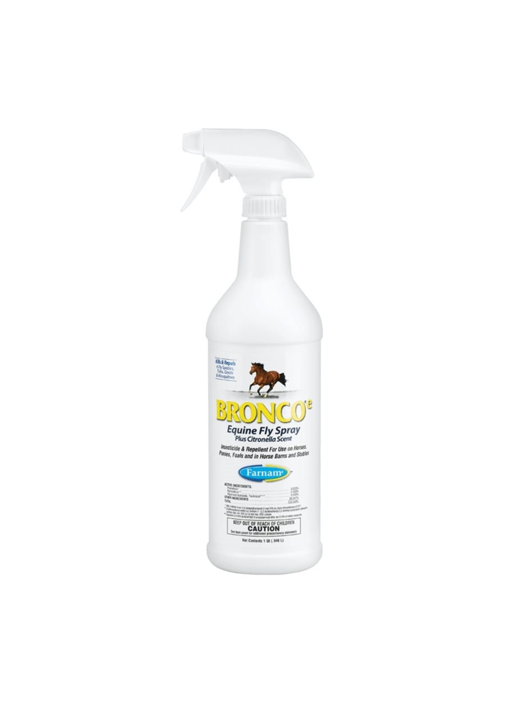 FARNAM BRONCO MOUCHE CITRONELLE 946ML