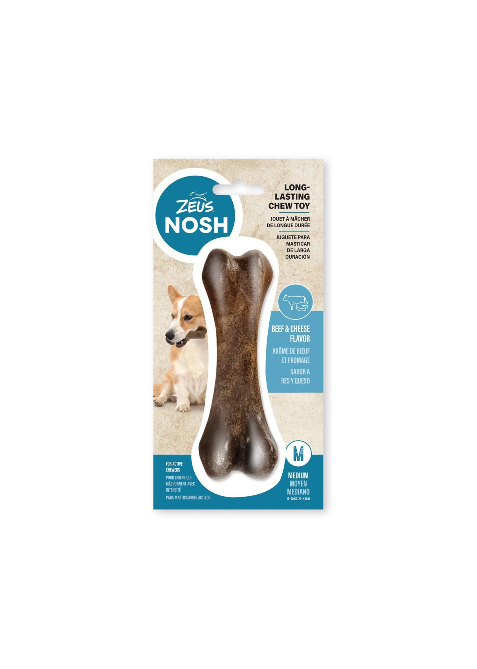 NOSH ZEUS OS A  MACHER ROBUSTE BOEUF ET FROMAGE MOYEN