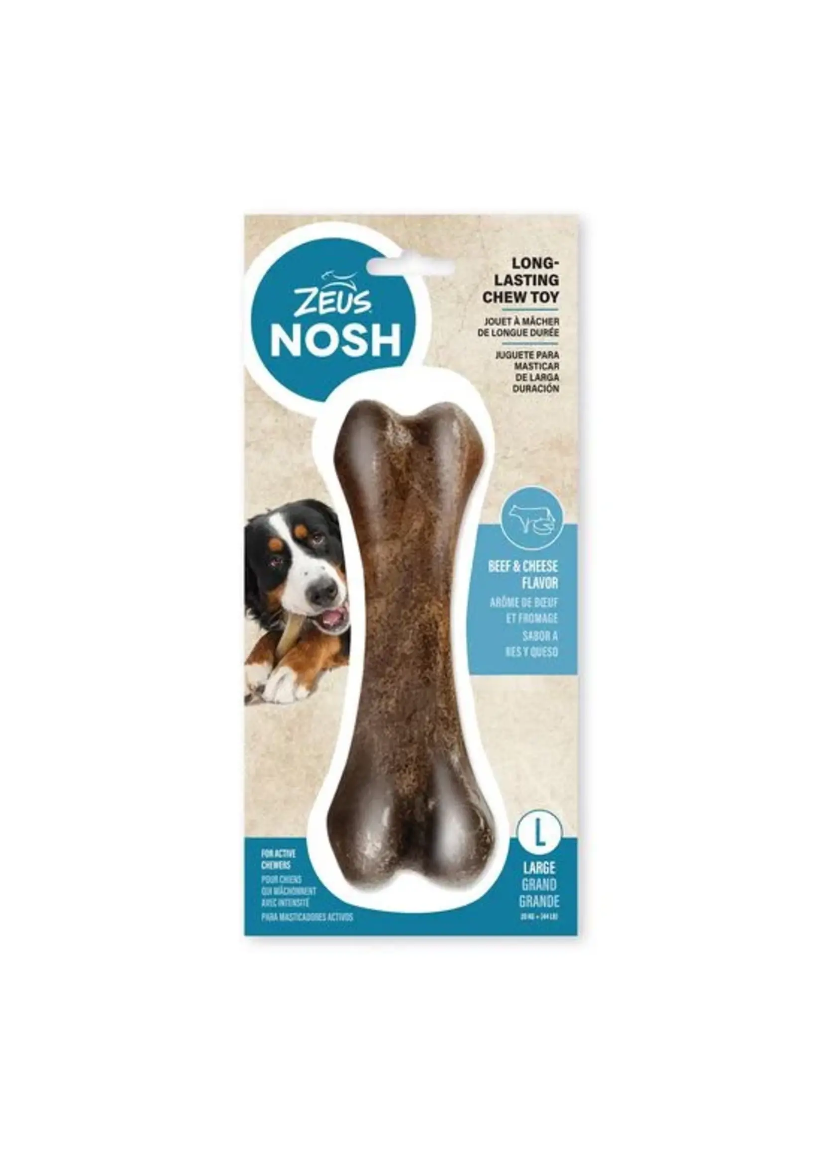 NOSH ZEUS OS A  MACHER ROBUSTE BOEUF ET FROMAGE GRAND