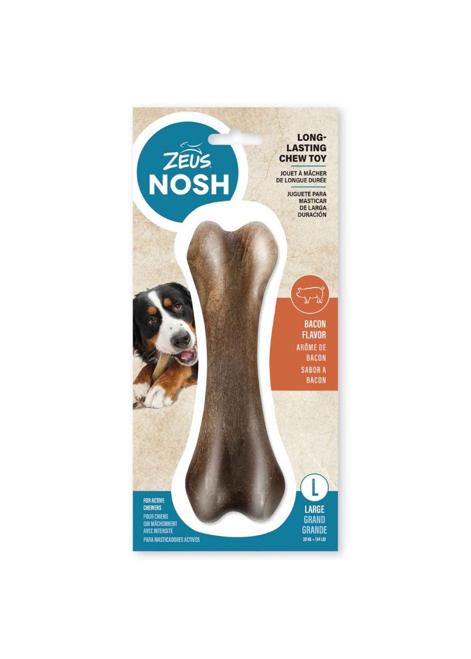 NOSH ZEUS OS A  MACHER ROBUSTE AU BACON GRAND