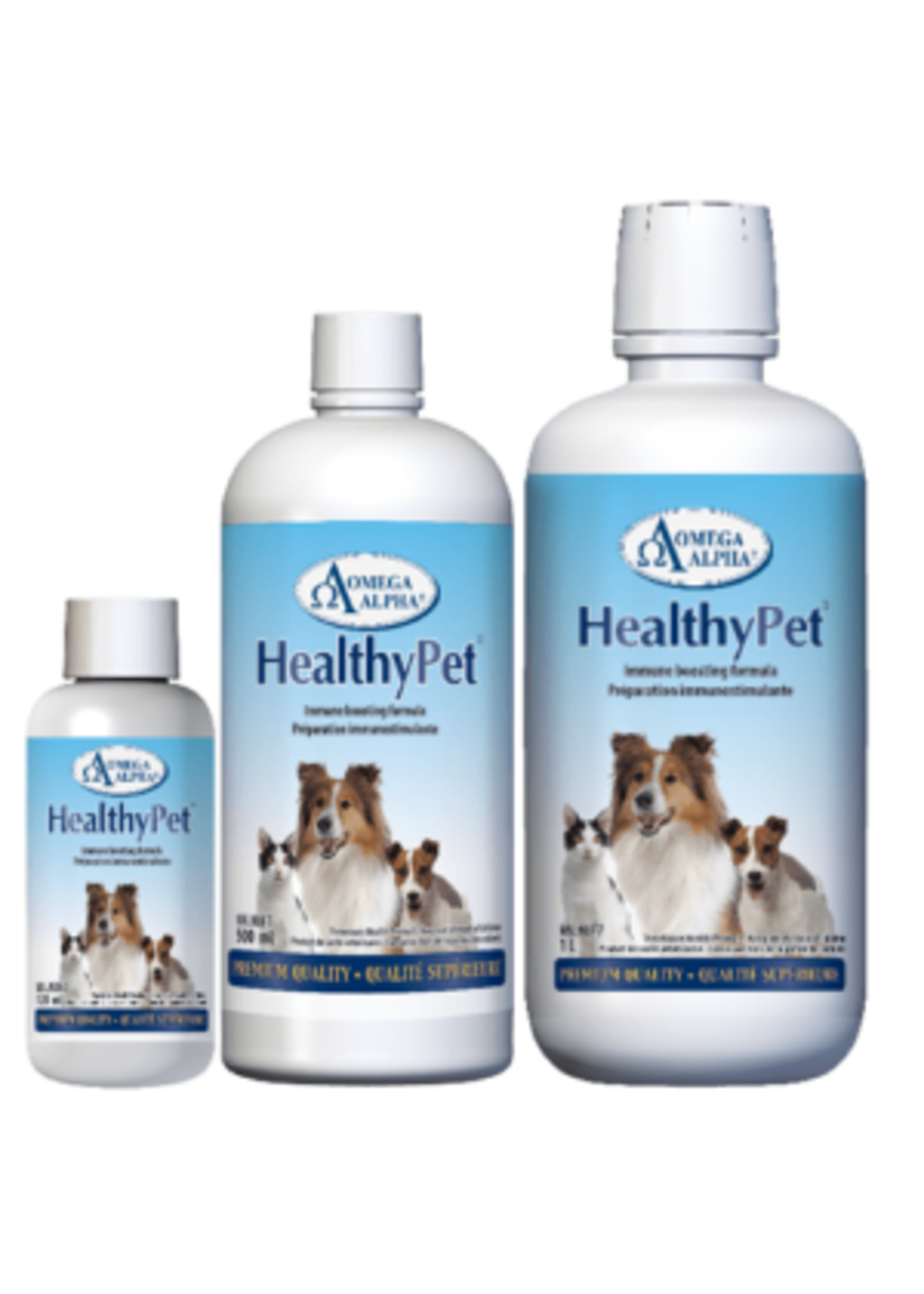 OMEGA ALPHA OMEGA ALPHA CHIEN/CHAT HEALTHY PET 120ML