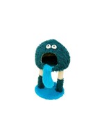 BUD'Z BUD'Z ARBRE A CHAT PETIT MONSTRE CAPUCHE BLEU 40X40X73CM