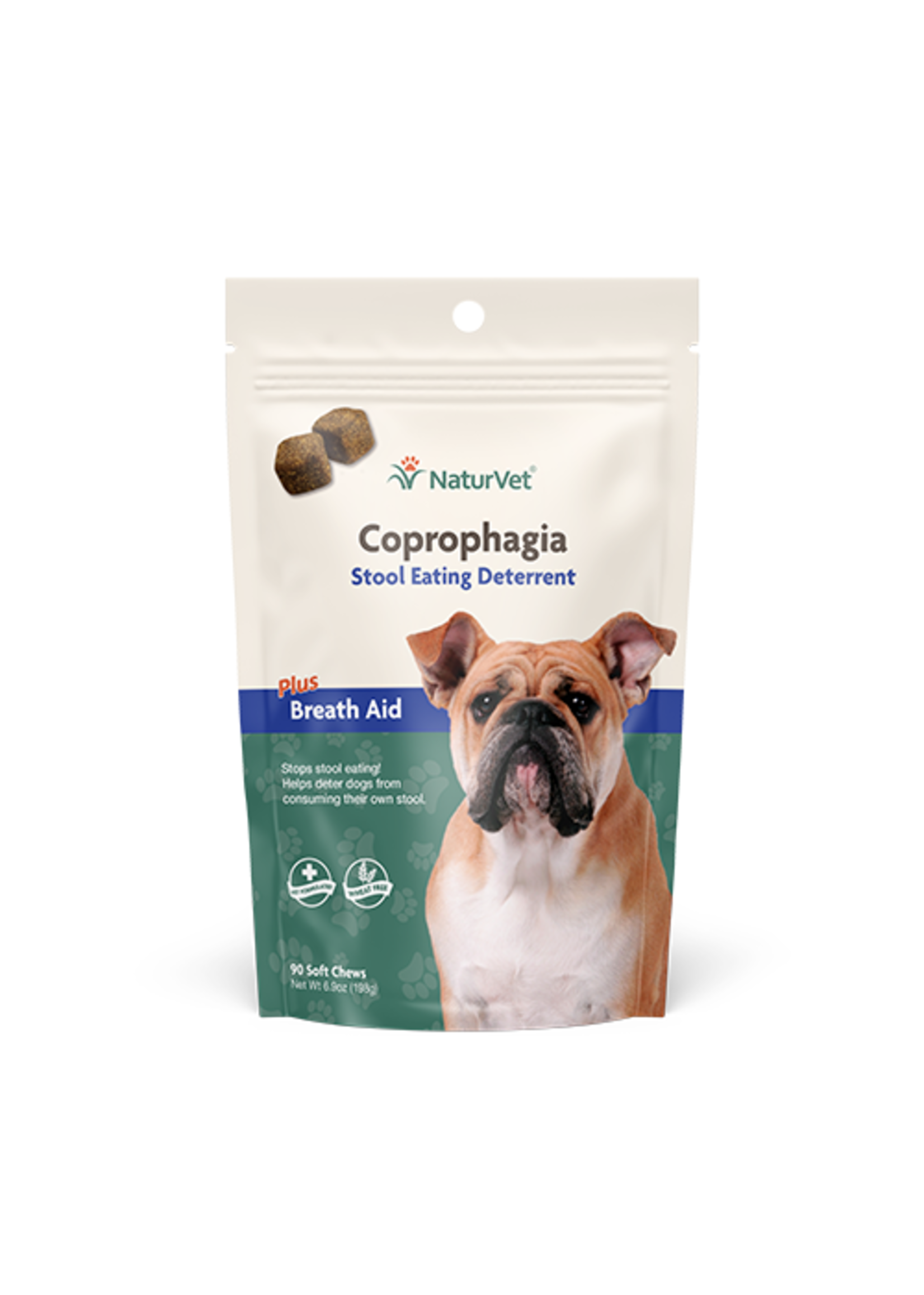 NATURVET COPROPHAGIA  COMPRIMÉS À MÂCHER 90 UNITÉS