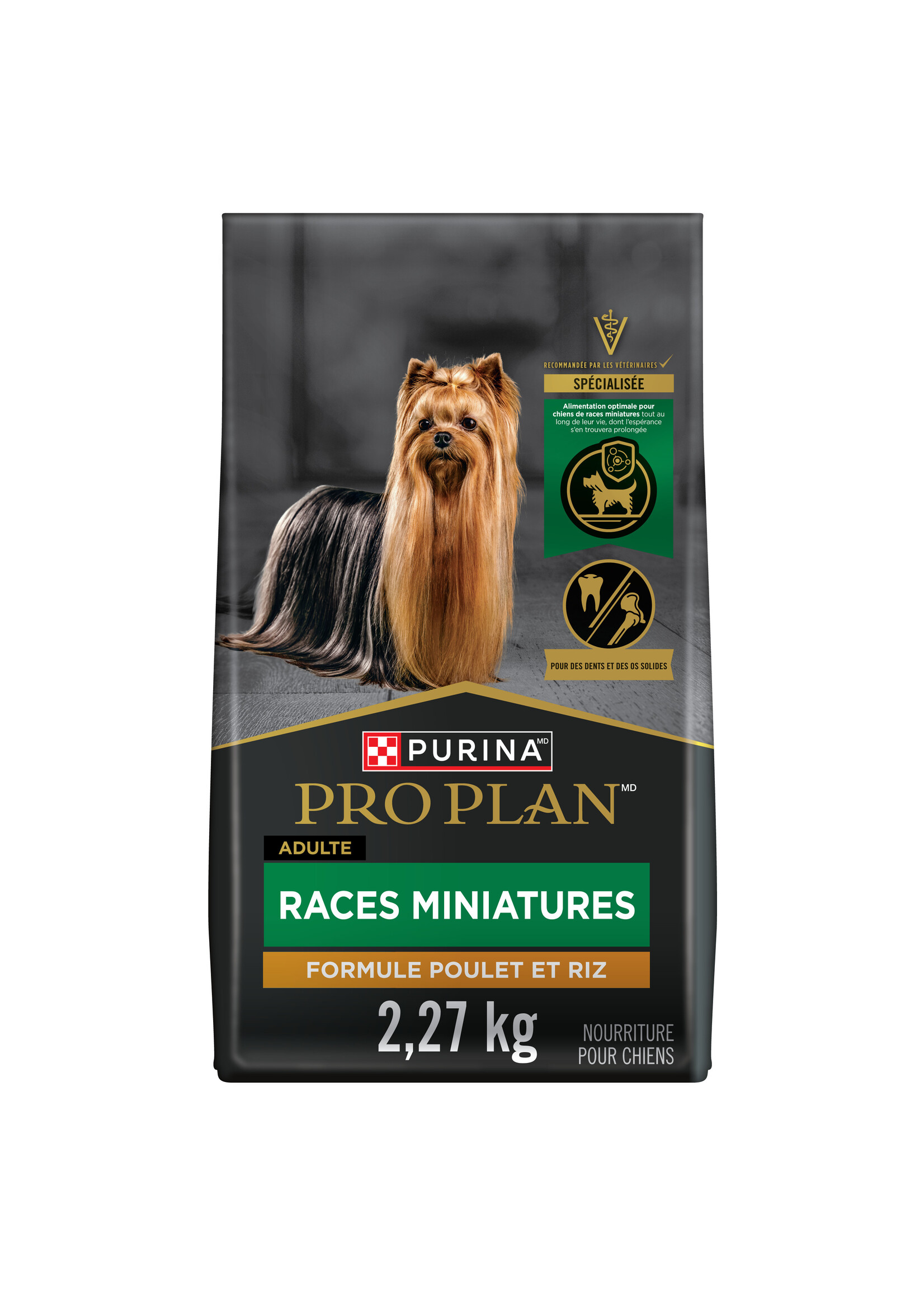 PRO PLAN PRO PLAN CHIEN MINIATURE FORMULE POULET ET RIZ 2.27KG