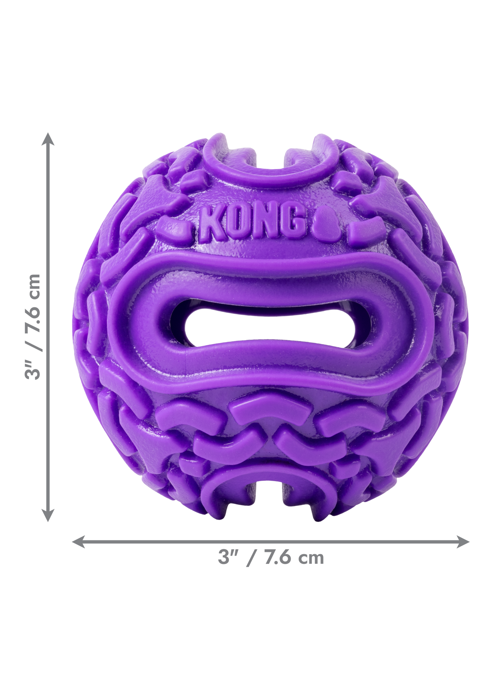 KONG KONG SQUEEZZ FLEX BALLE S/M