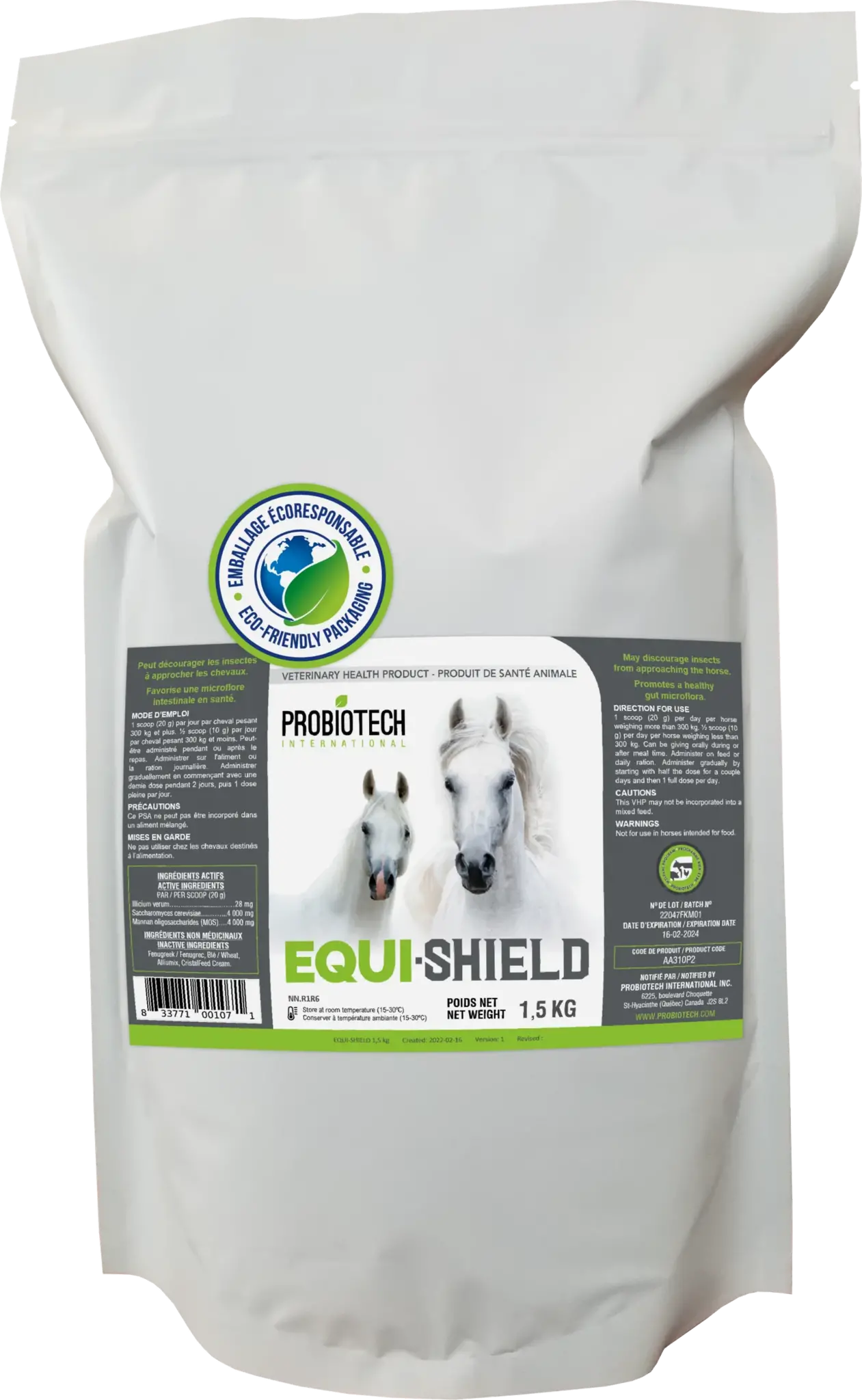 PROBIOTECH EQUI-SHIELD - Distribution Gilles St-Jean Inc