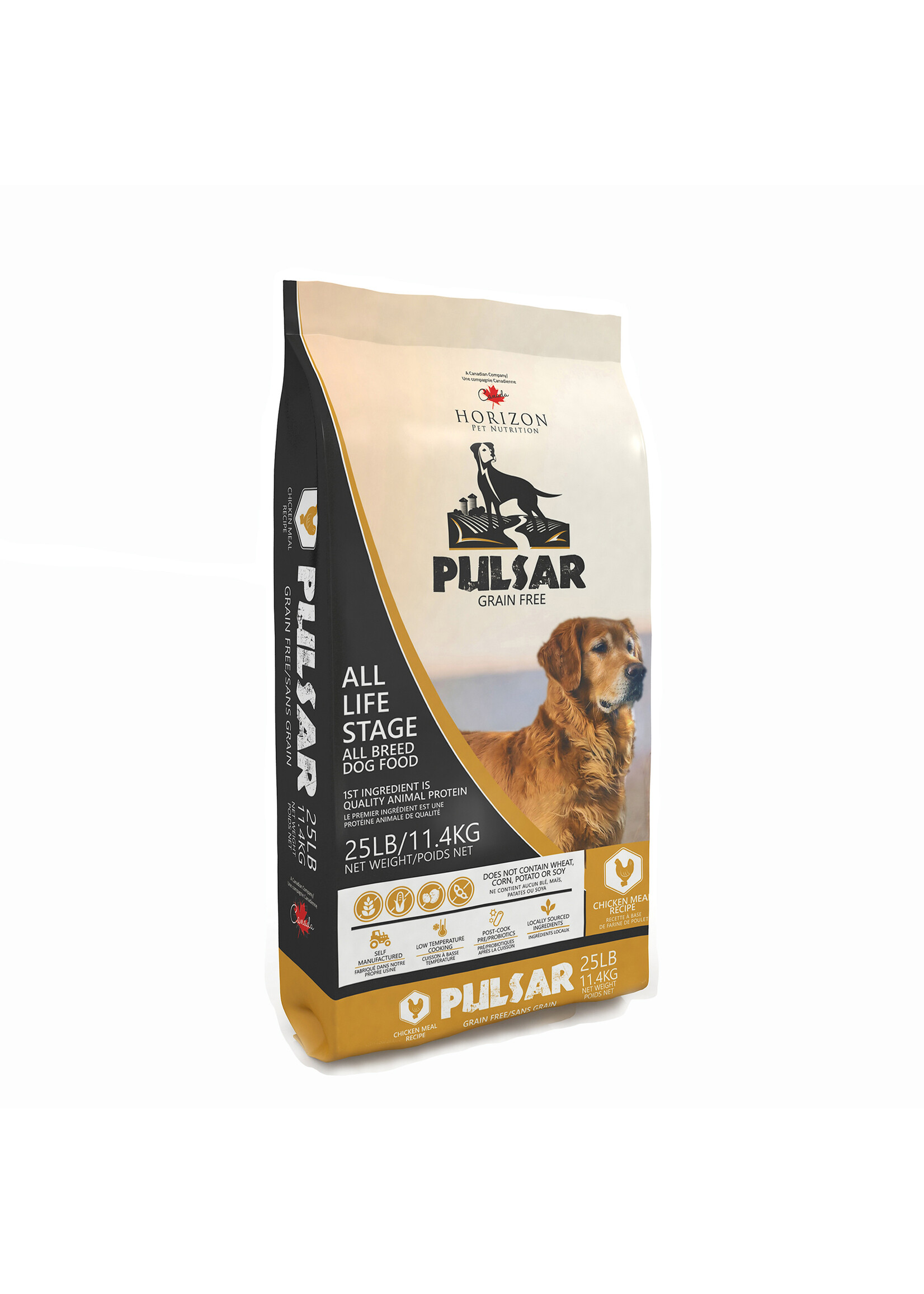 HORIZON HORIZON PULSAR CHIEN AU POULET SANS GRAINS 11.4KG